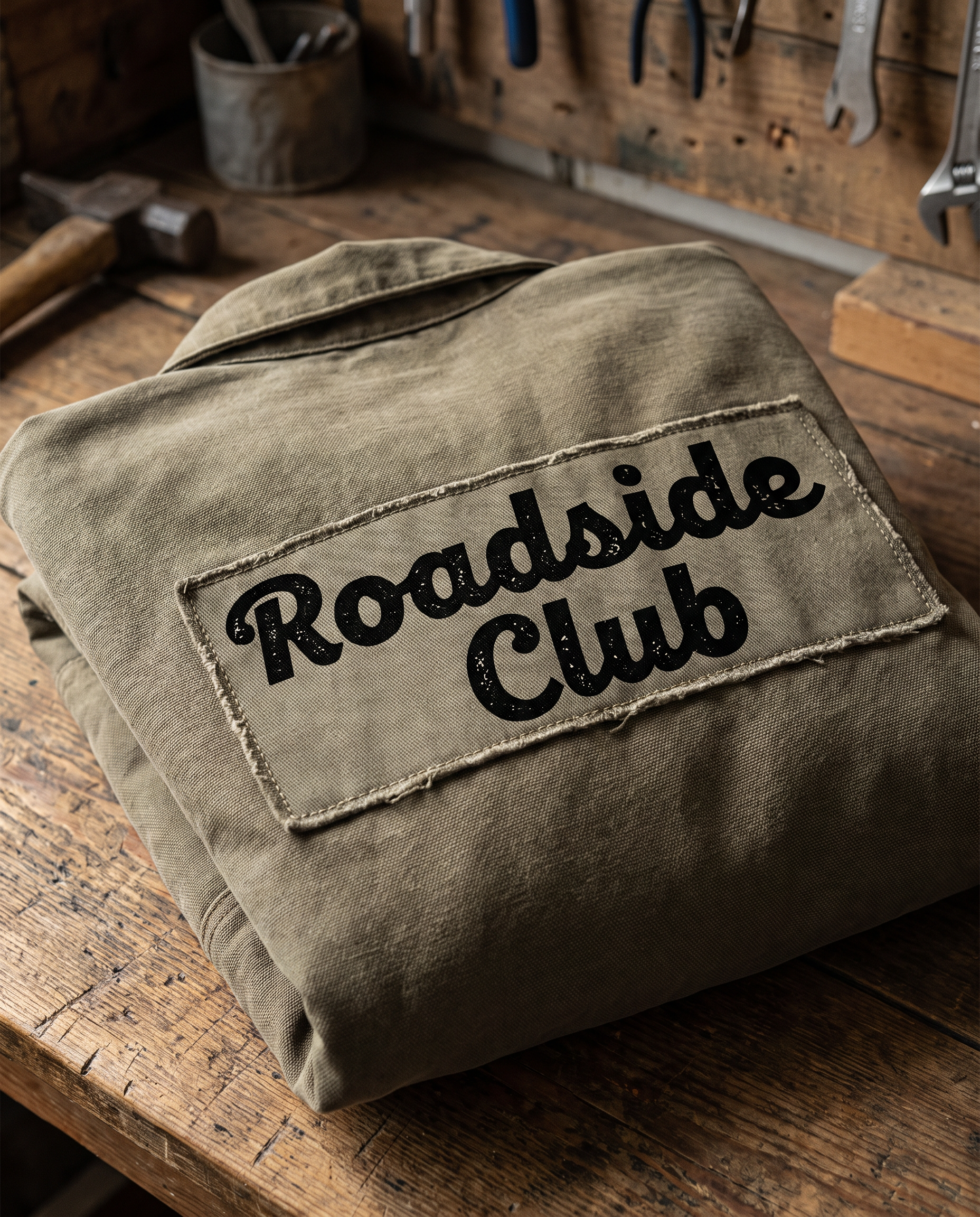 Retro Font Logo for Apparel Chest Print