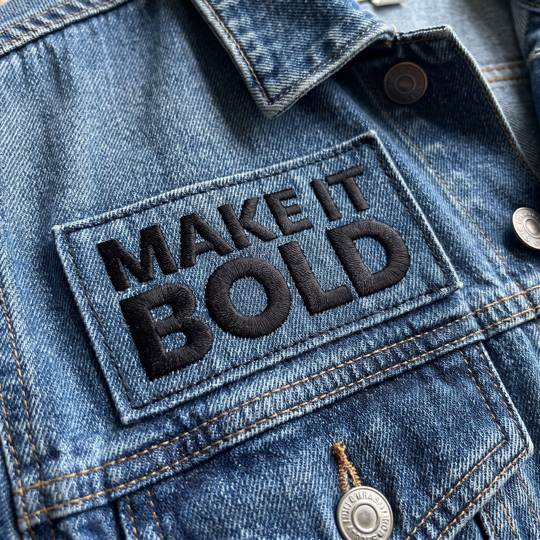 Poppins Extra Bold Font for Embroidered Garment Patch