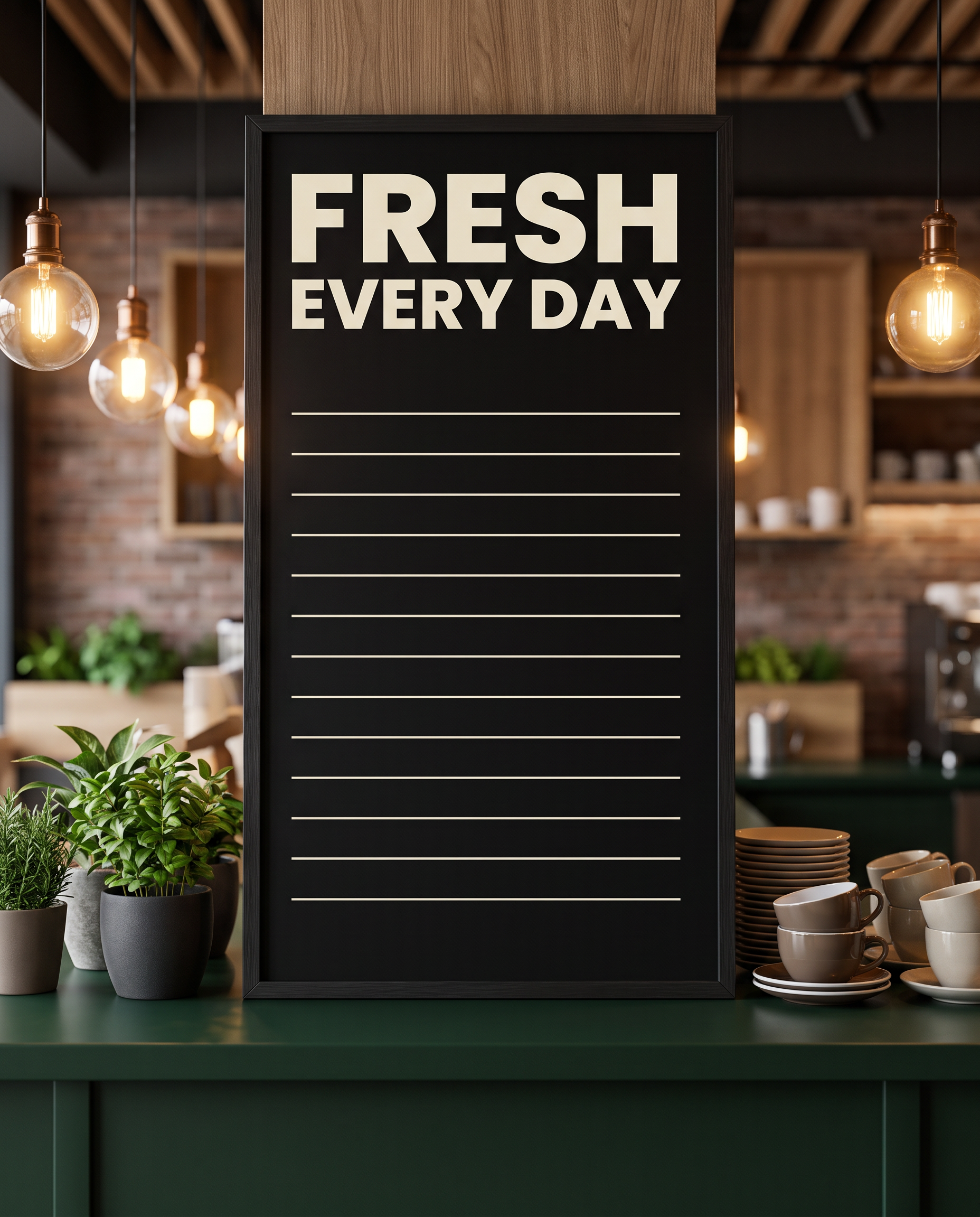 Poppins Extra Bold Font for Restaurant Menu Board