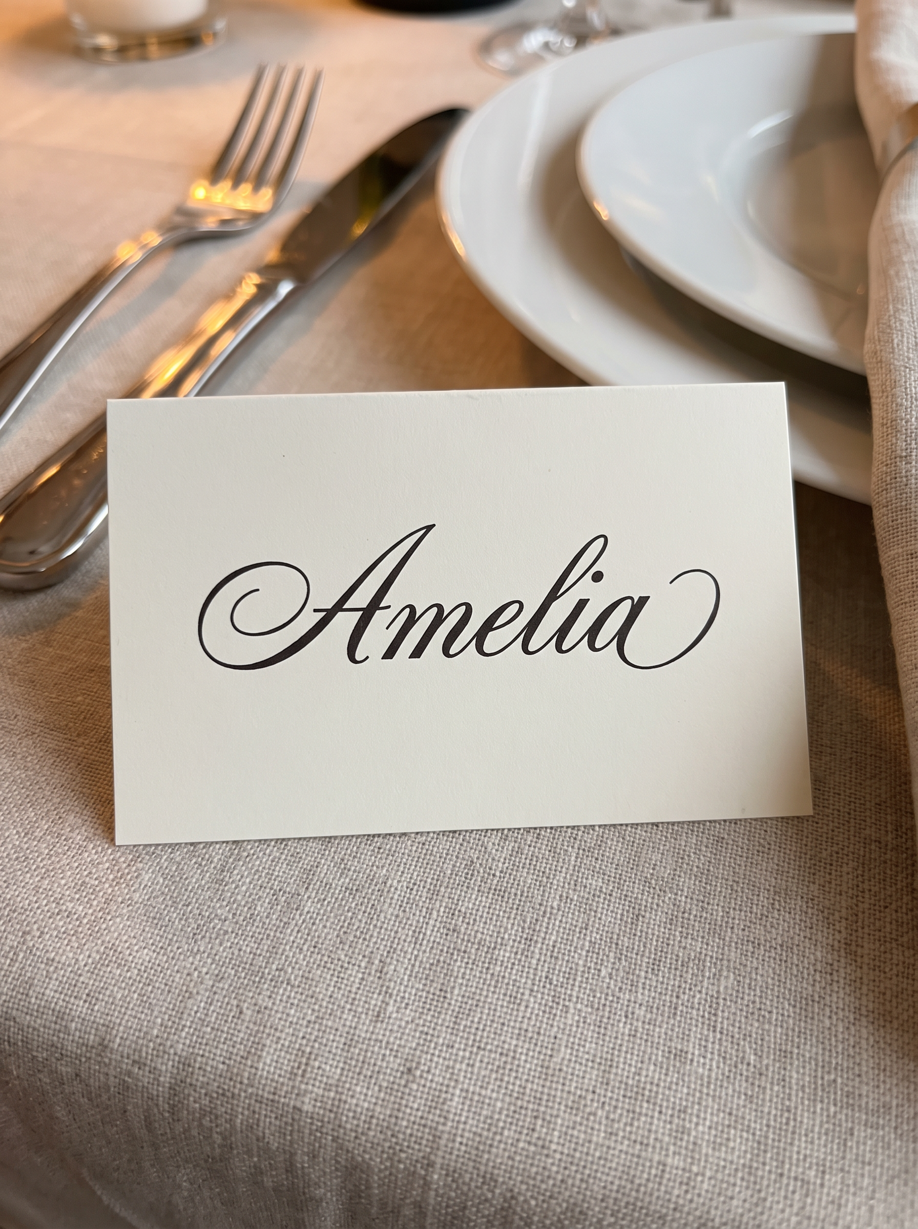 Cursive Title Font for Name