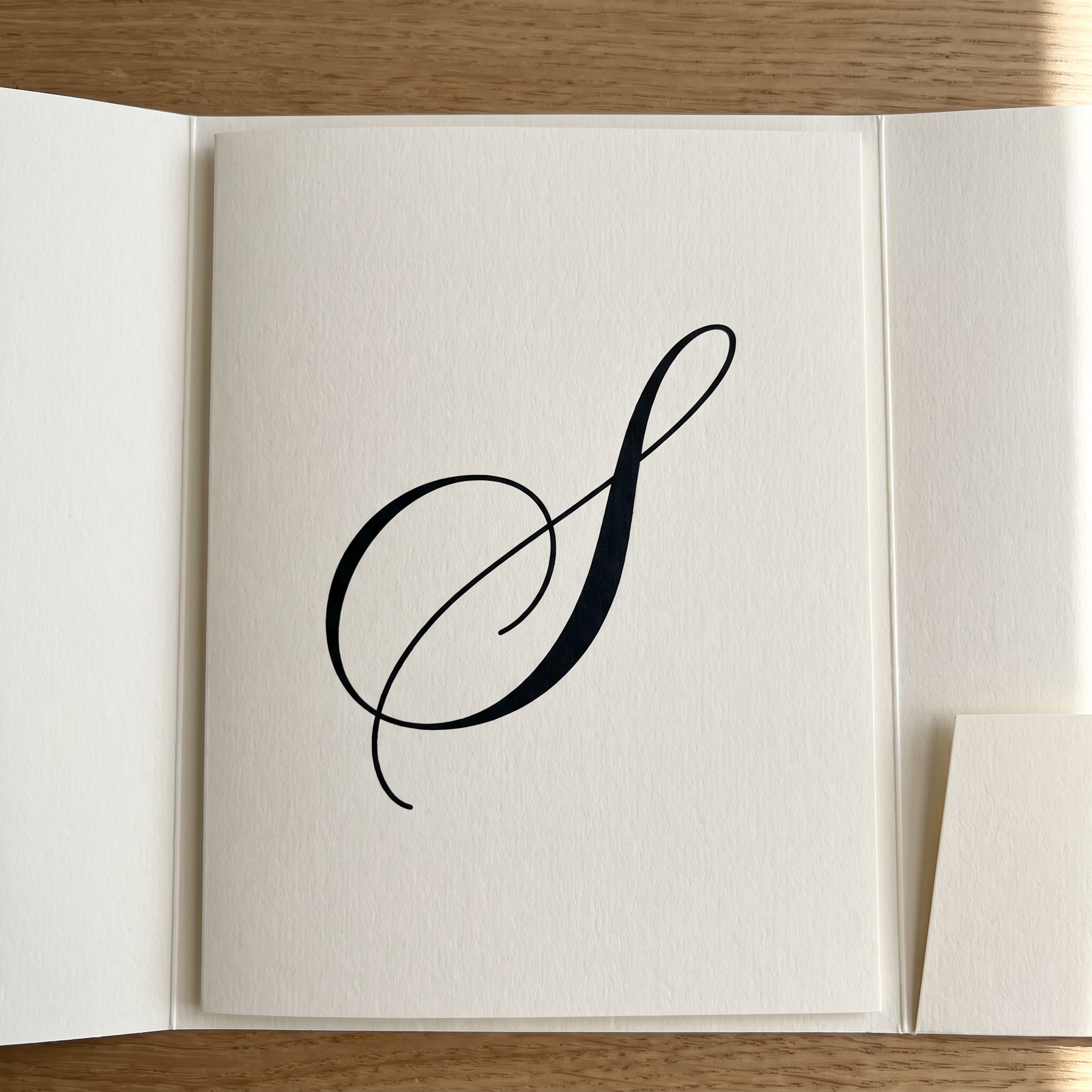 Cursive Title Font for Letter