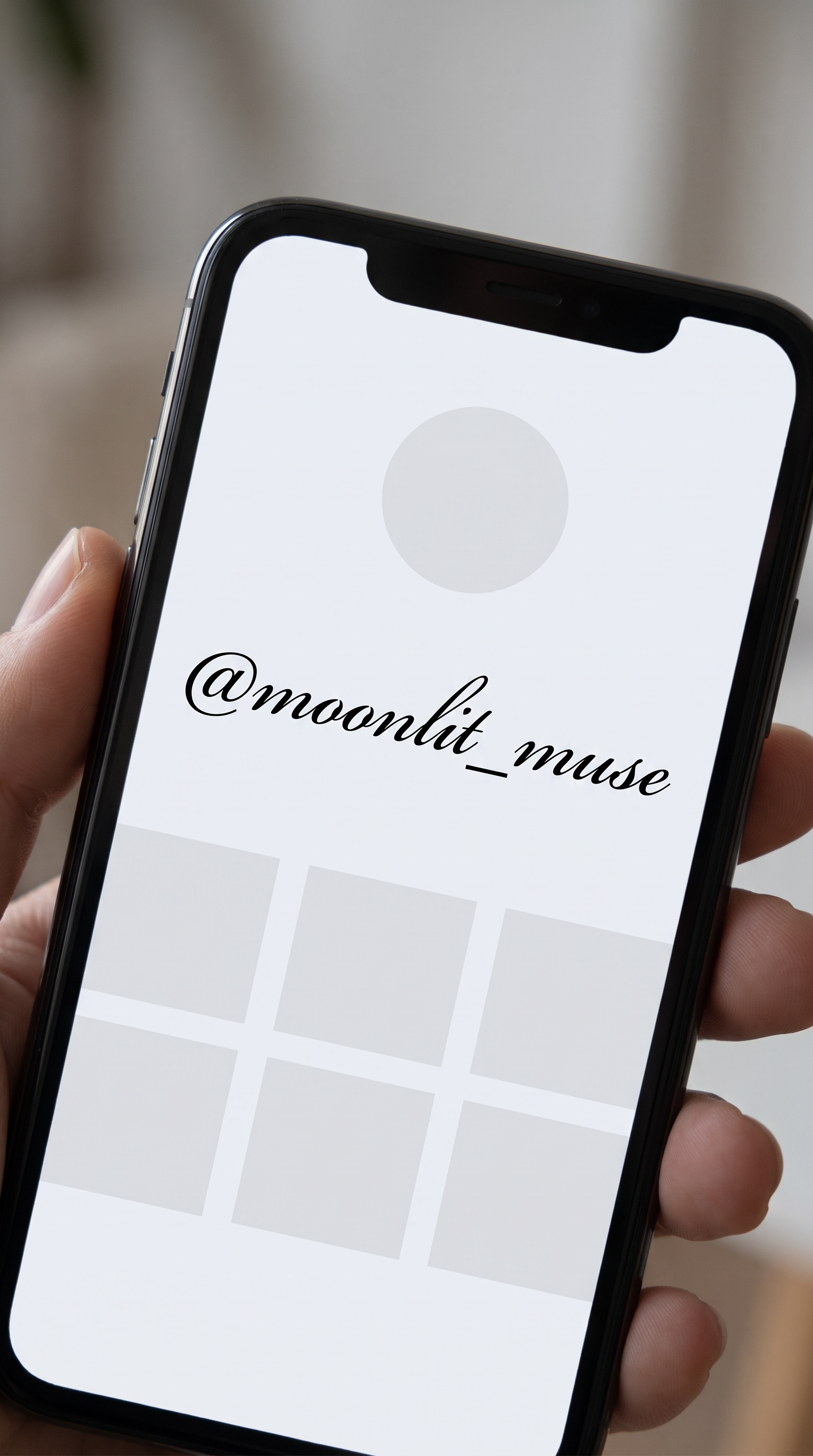 Cursive Title Font for Username