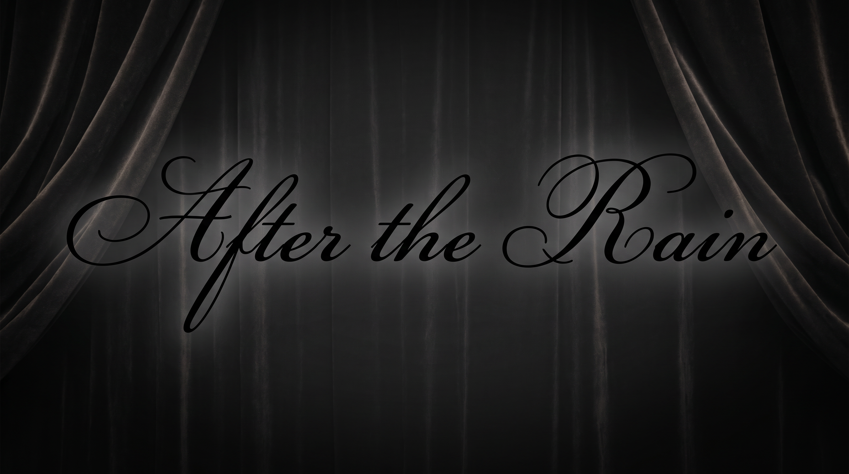 Cursive Title Font for Title