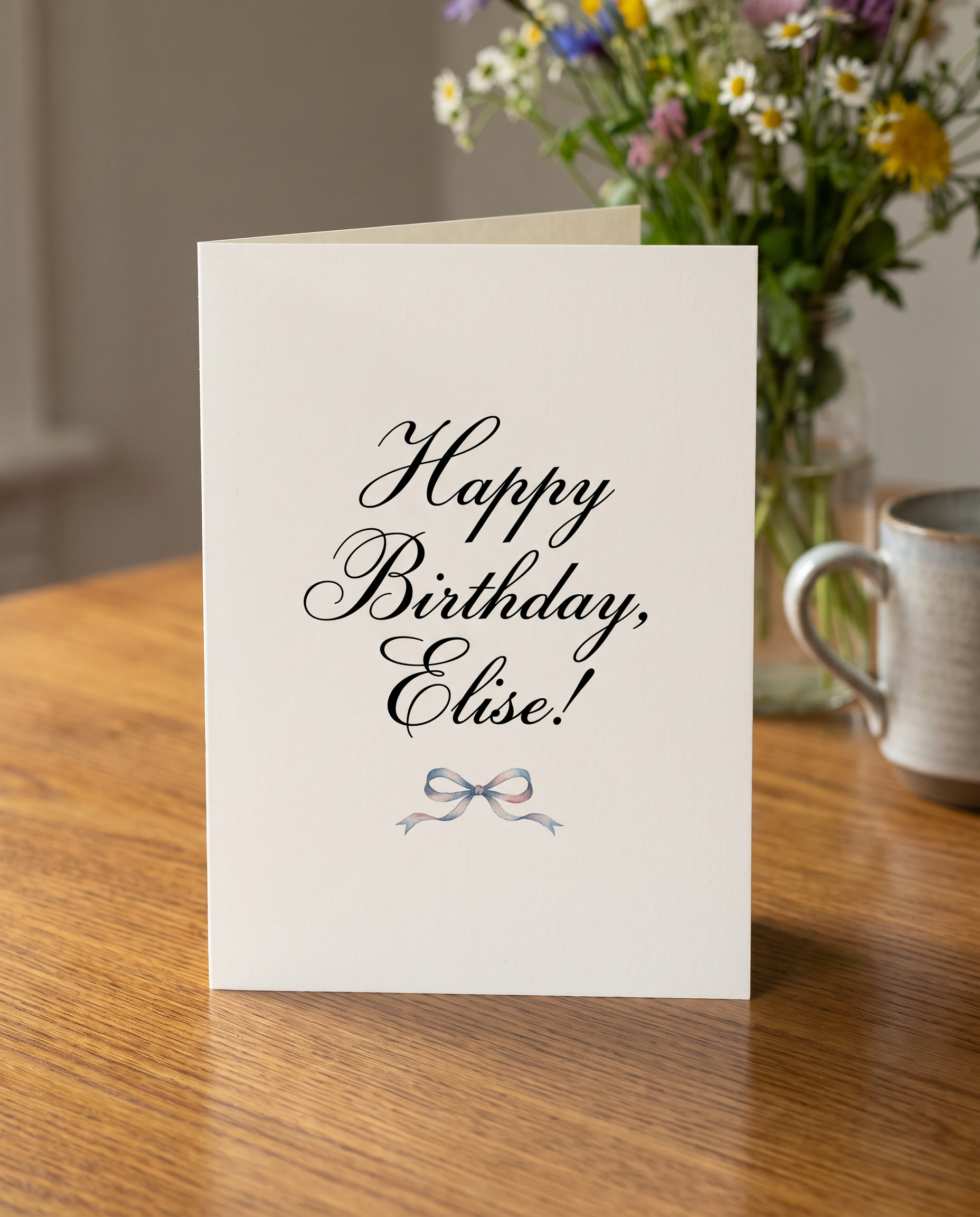 Cursive Title Font for Happy Birthday