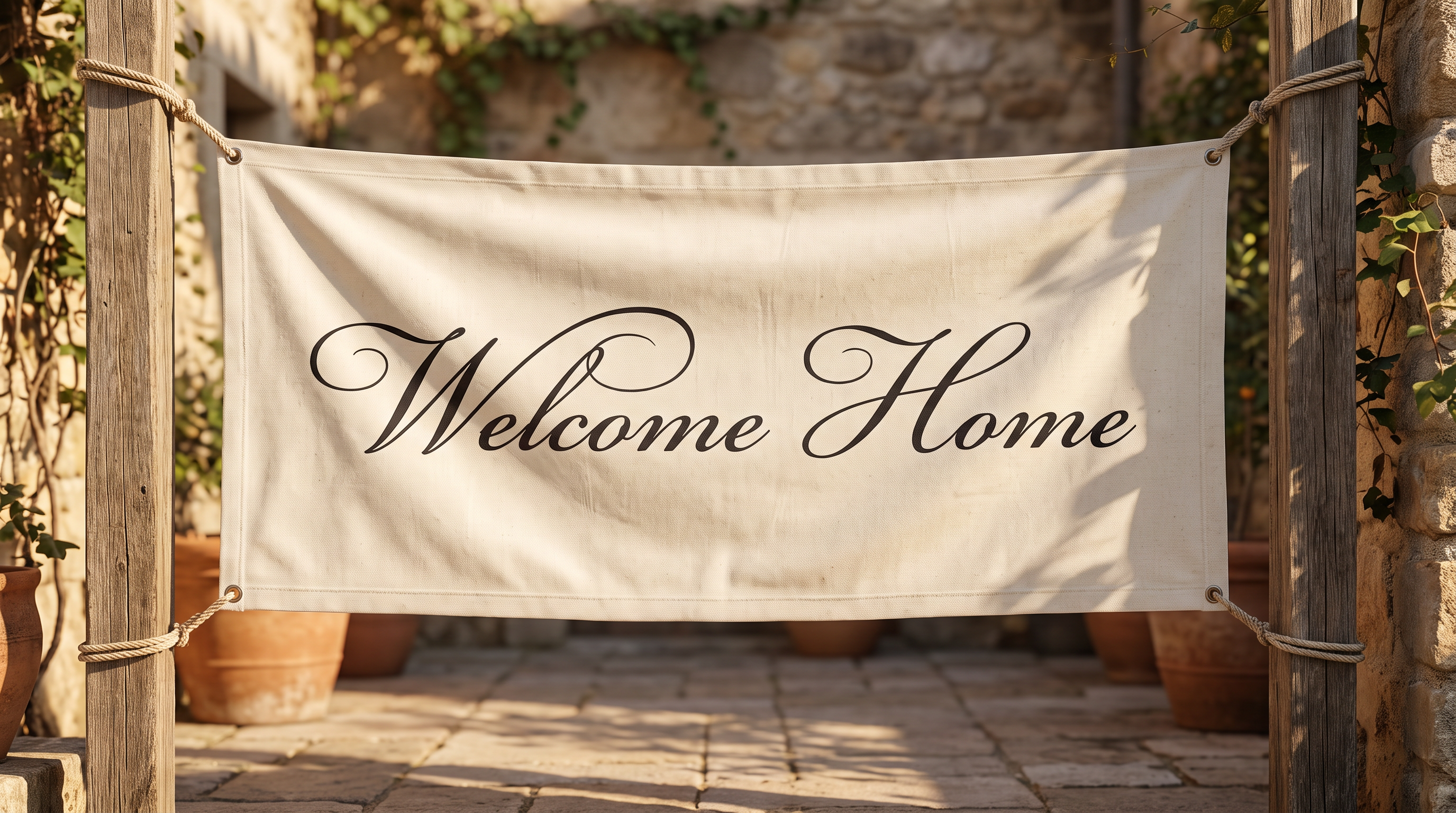 Cursive Title Font for Banners