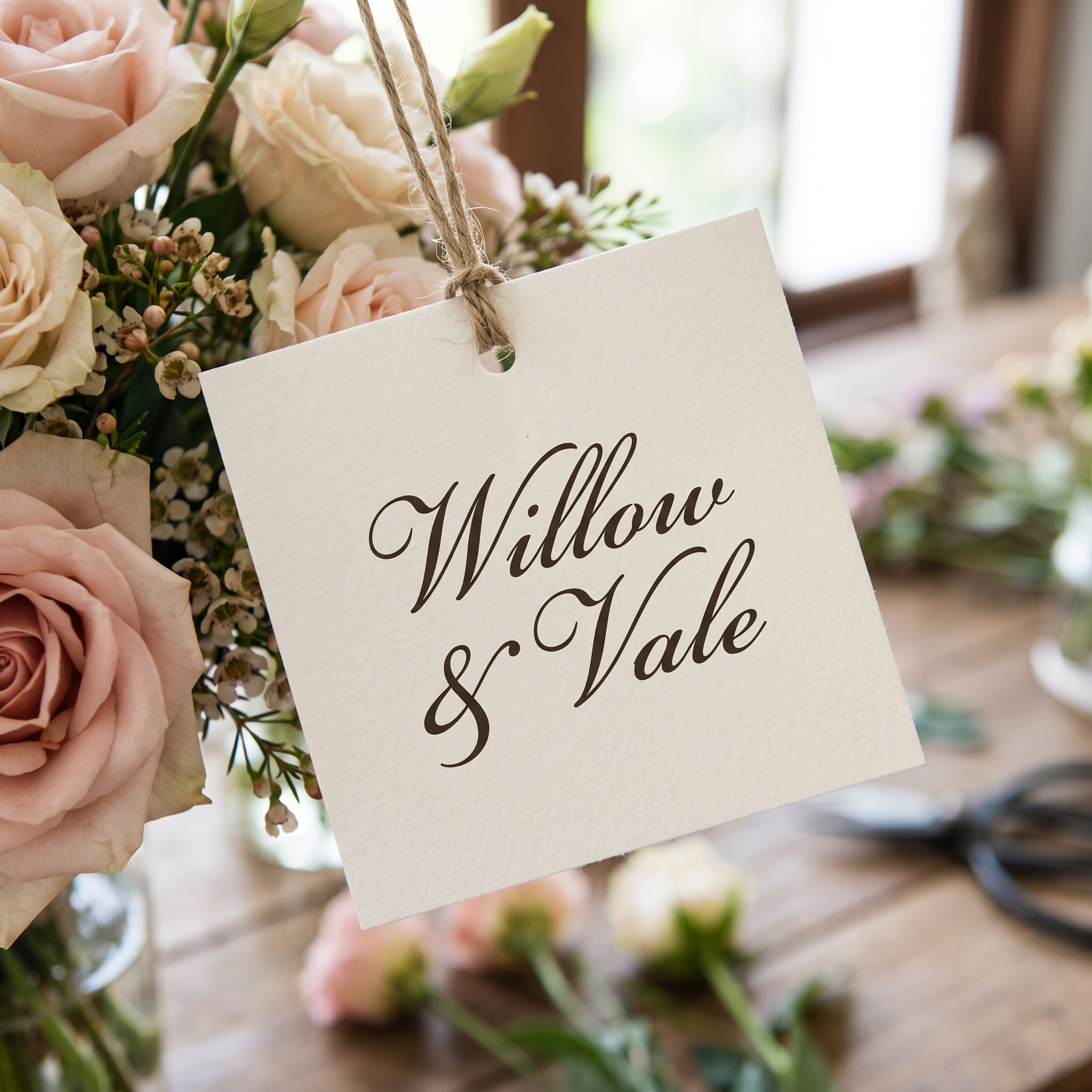 Cursive Title Font for Logo
