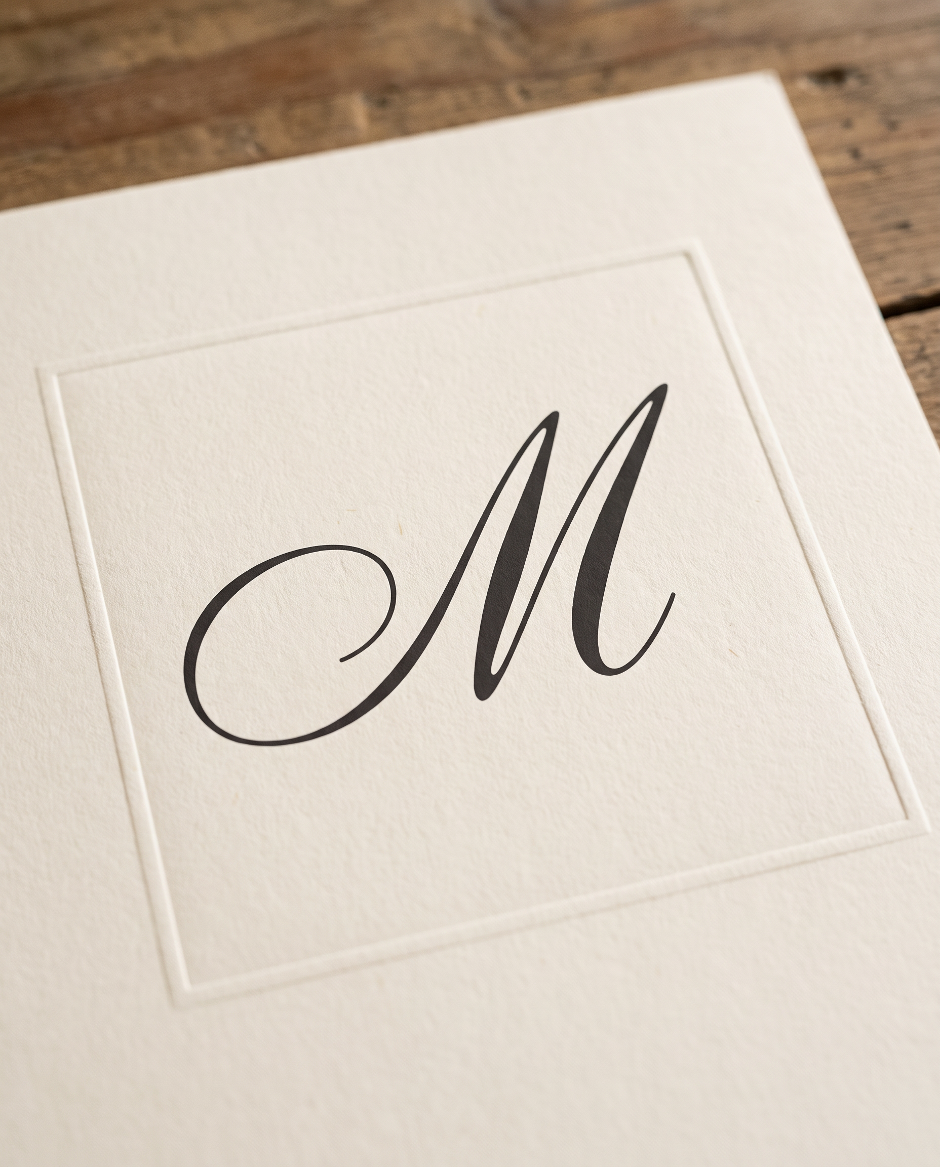 Cursive Title Font for Letter