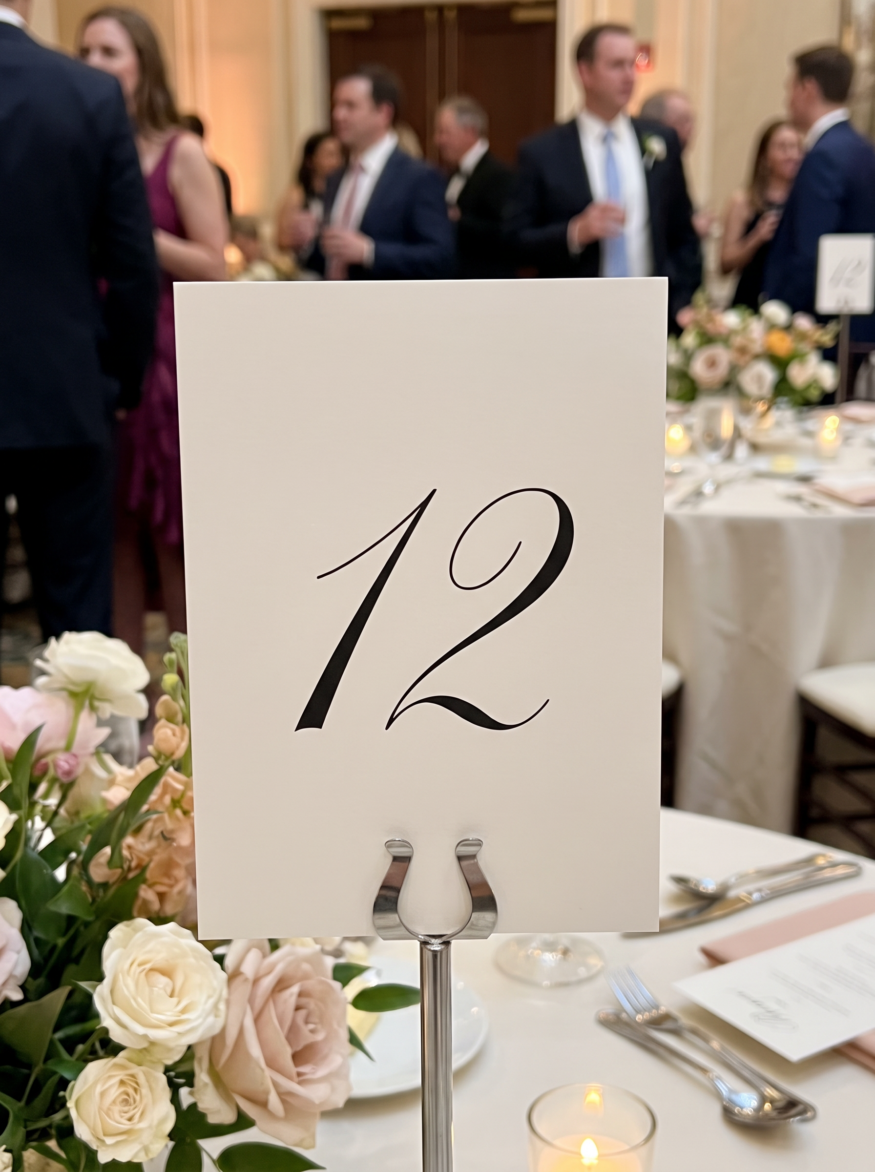 Cursive Title Font for Number