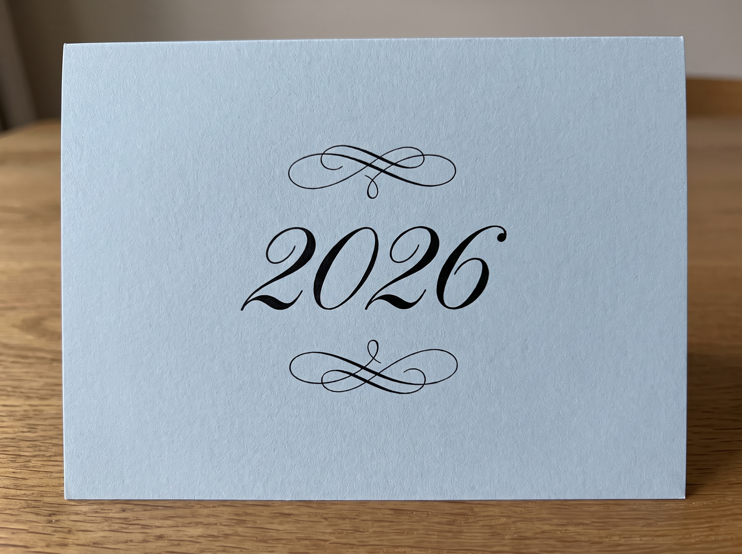 Cursive Title Font for Number