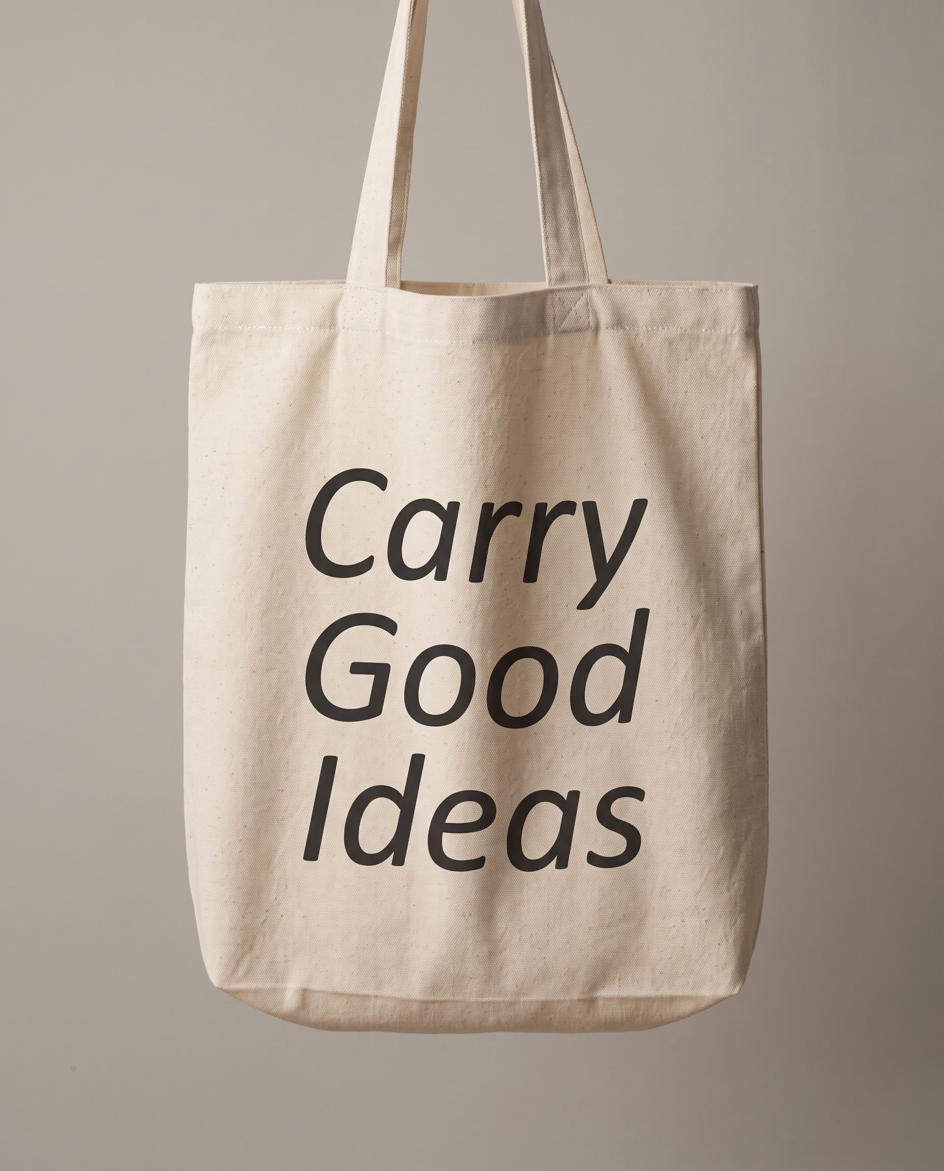 Calibri Italic Font for Tote Bag