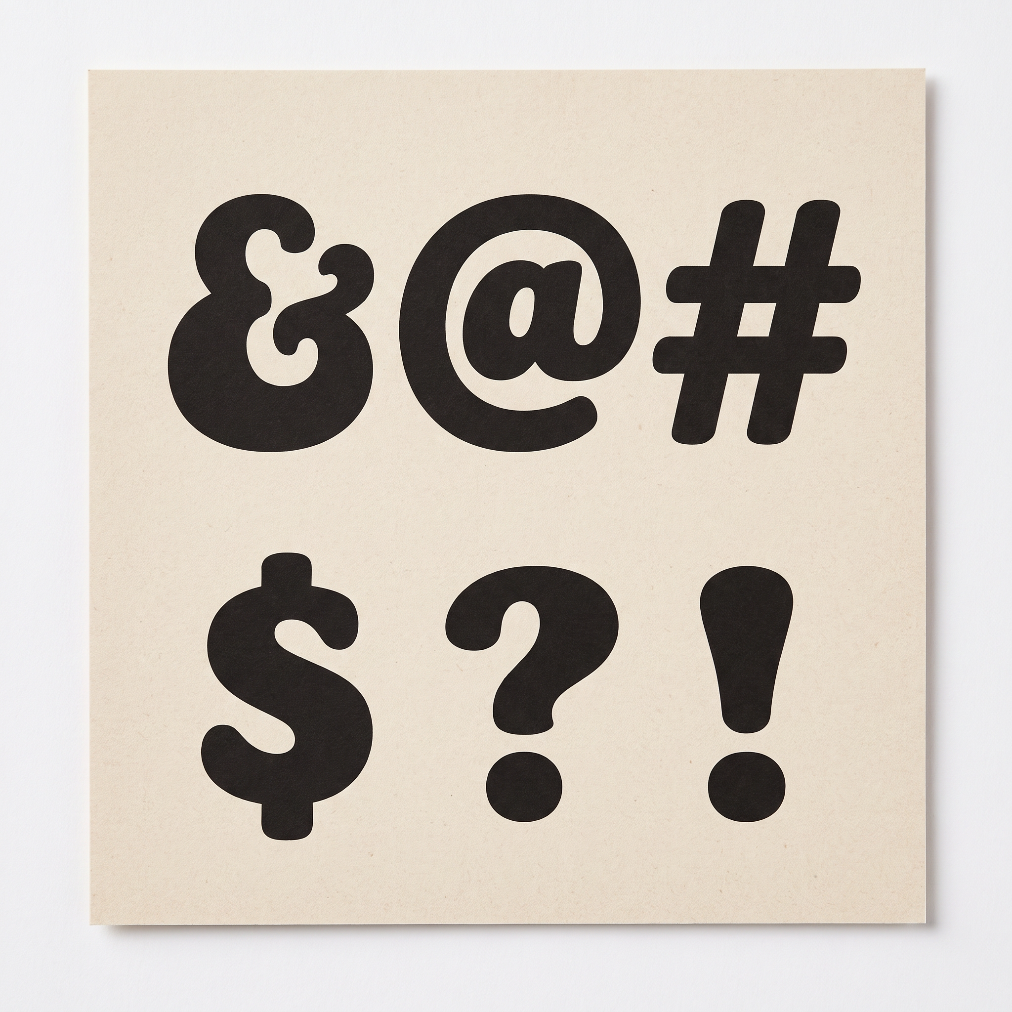 Retro Letters Font for Symbols