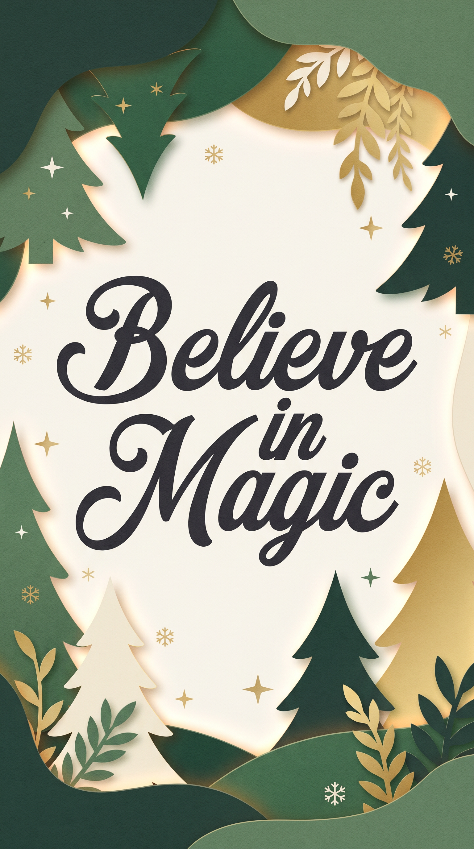 Christmas Writing Font for Social Media Story