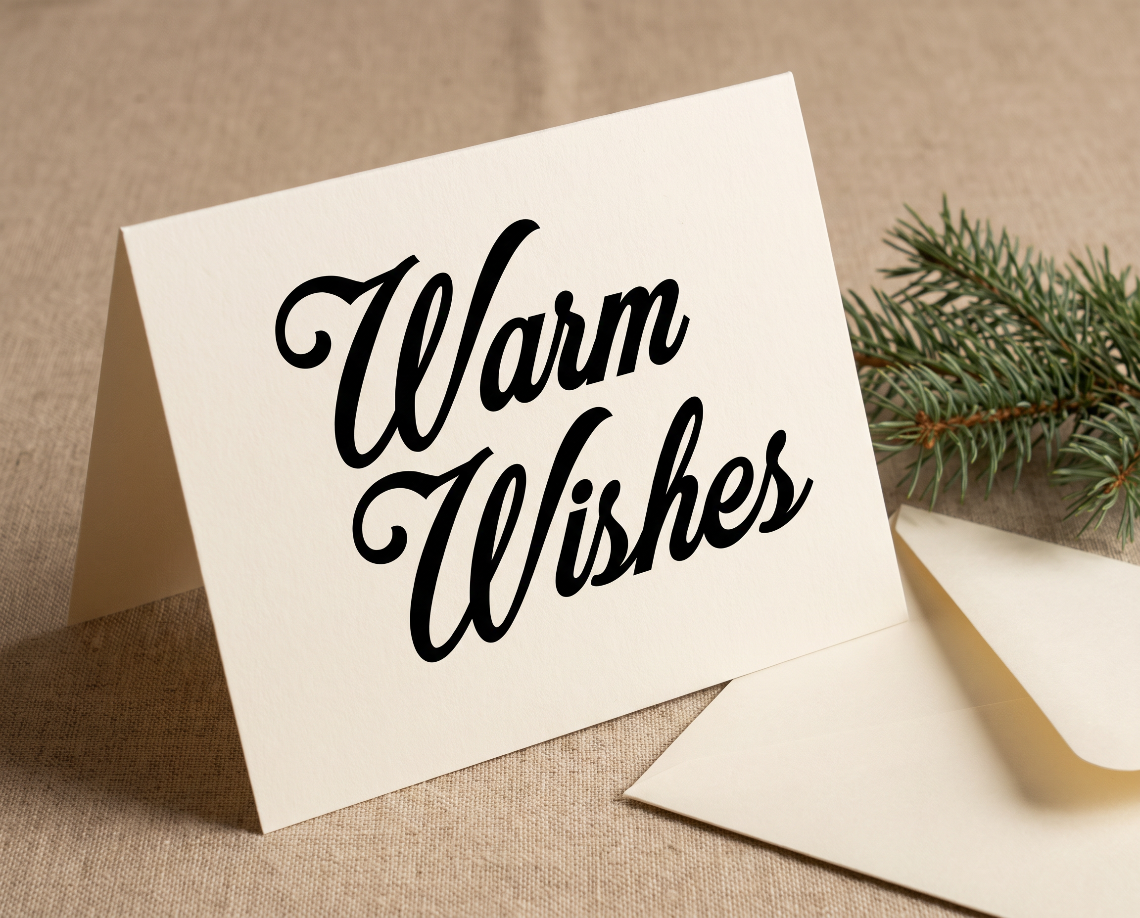 Christmas Writing Font for Greeting Card