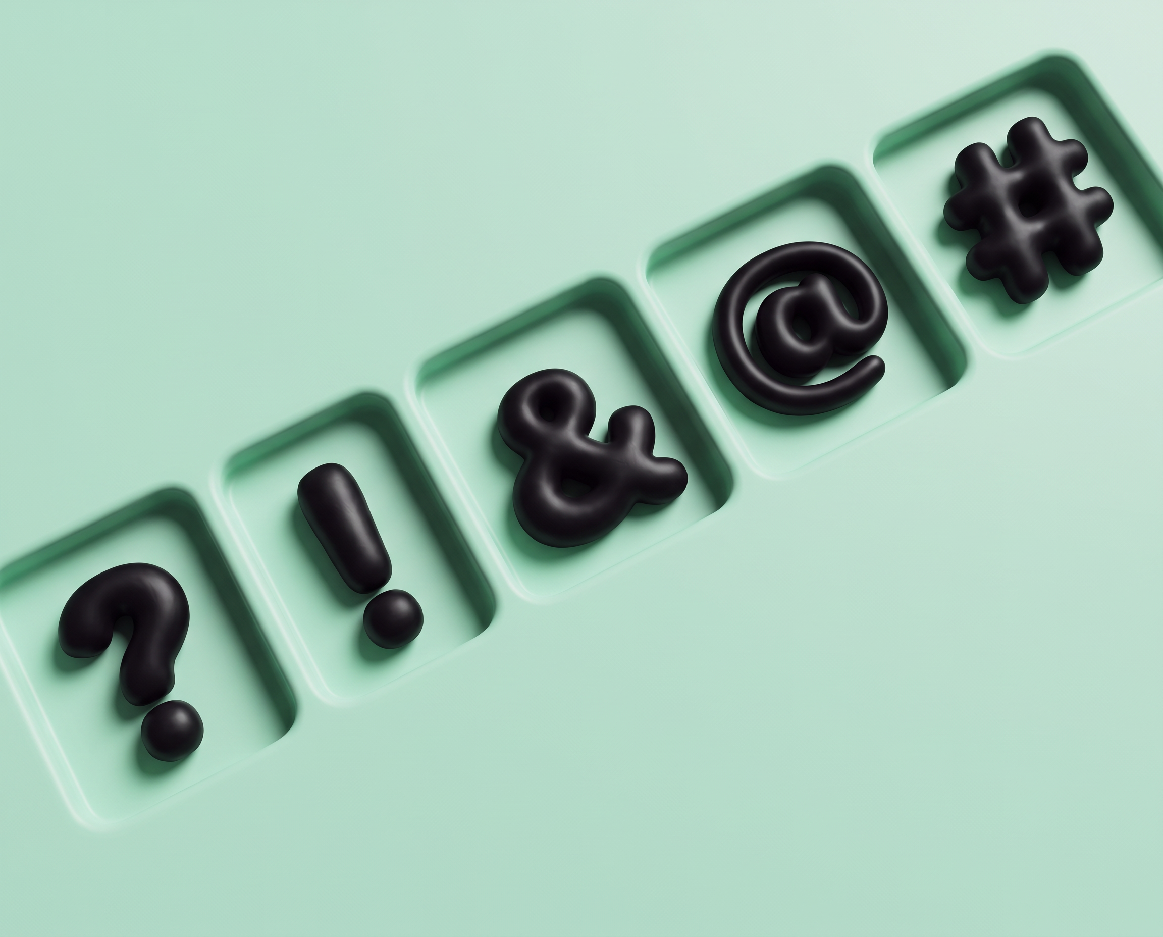 Bubble Numbers Font for Symbols
