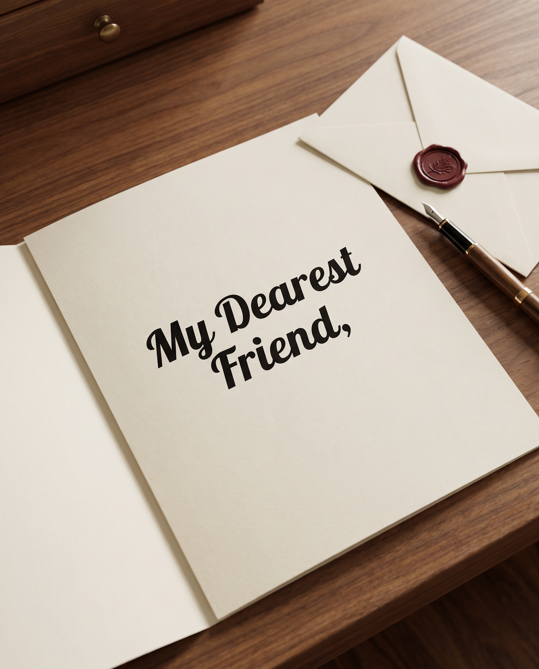 Cursive Poster Font for Letter