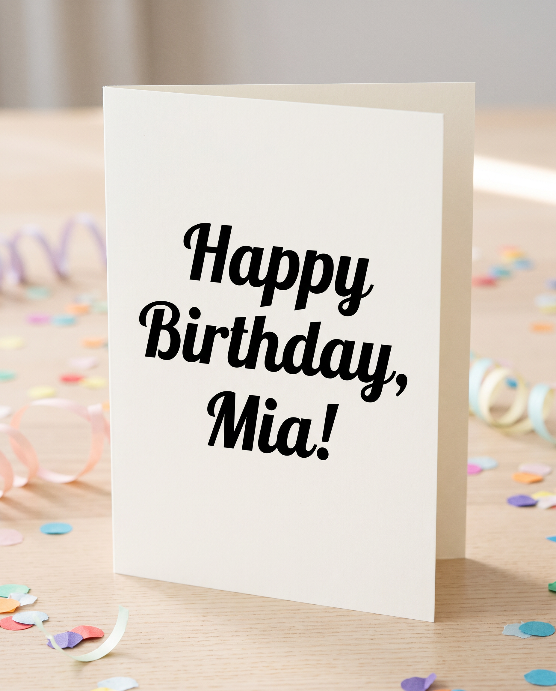 Cursive Poster Font for Happy Birthday