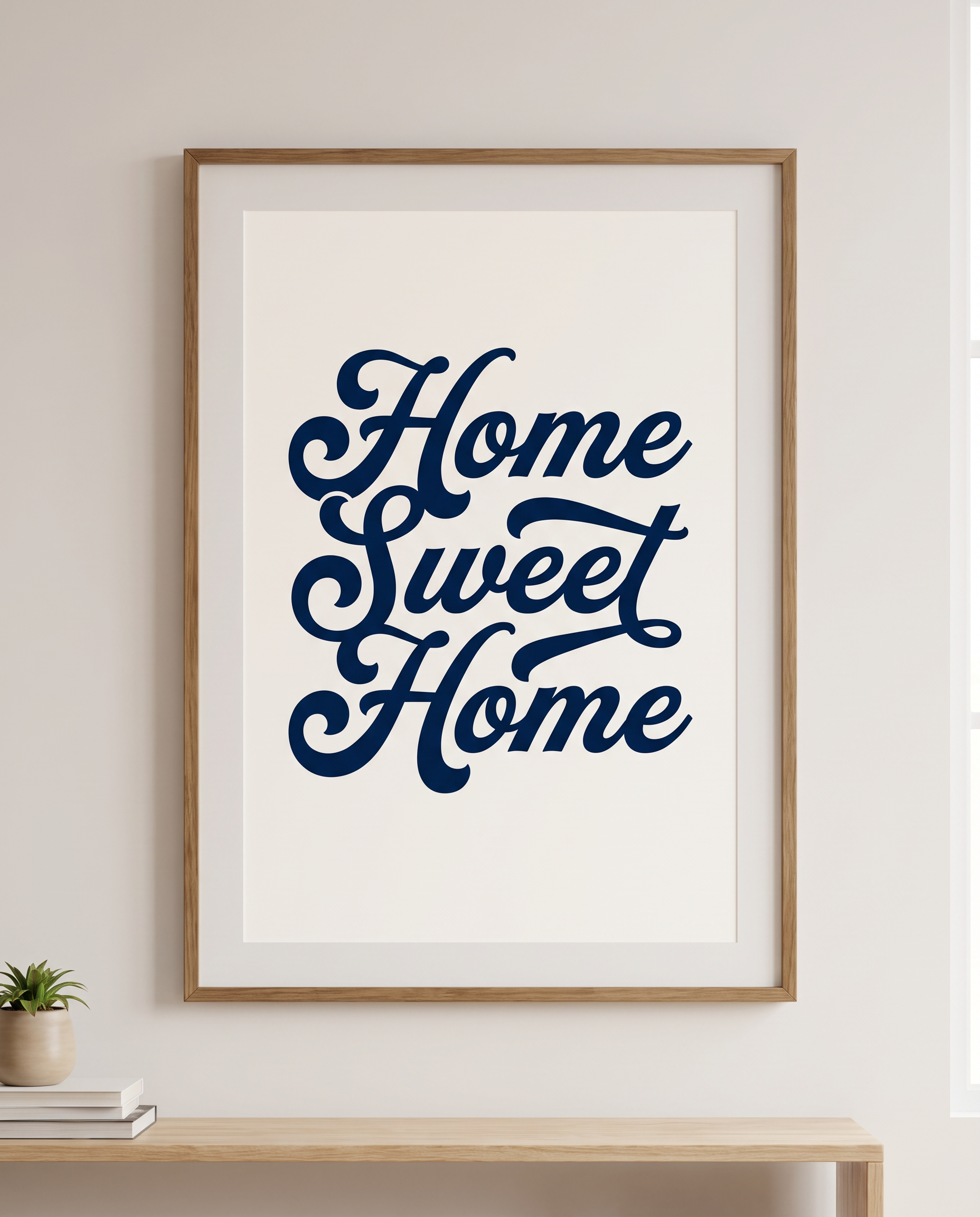 Bold Cursive Font for Wall_Art
