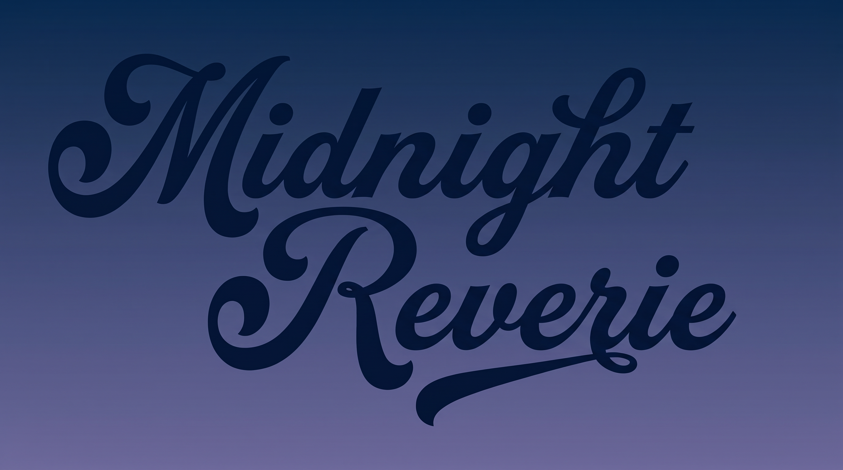 Bold Cursive Font for Title