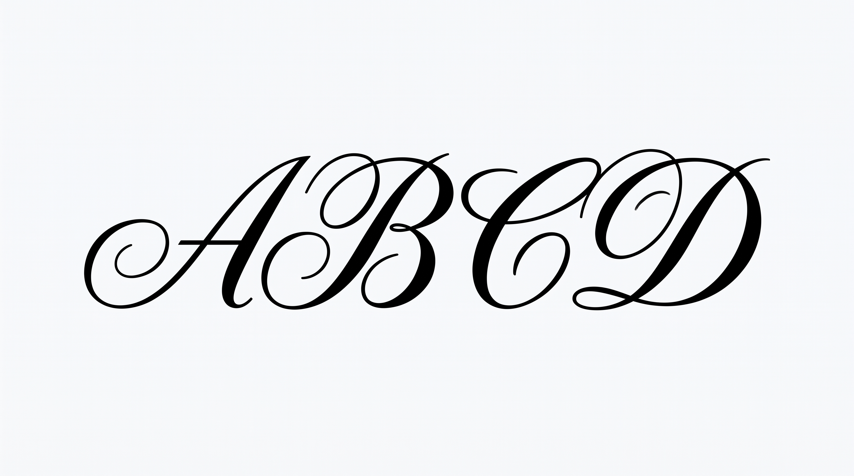 Cursive Letter Font Generator