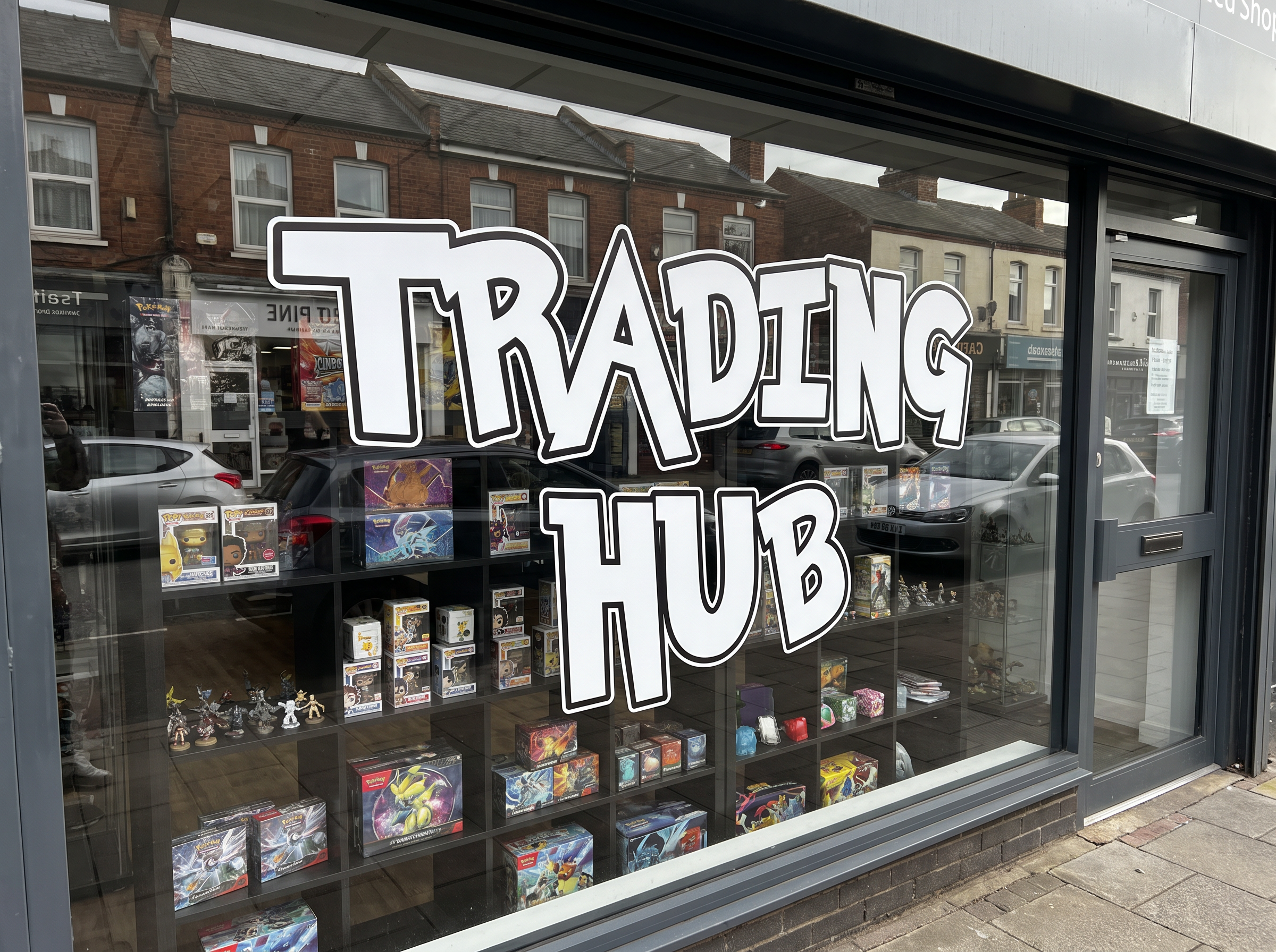 Pokemon Font for Storefront Window Decal