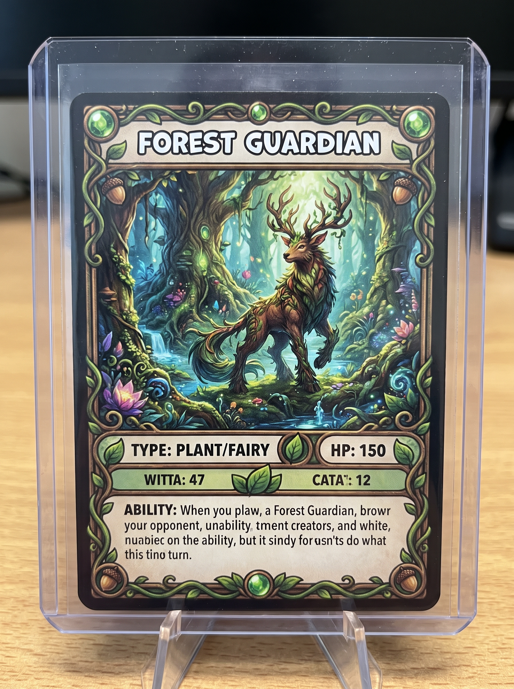 Pokemon Font for Trading Card Header