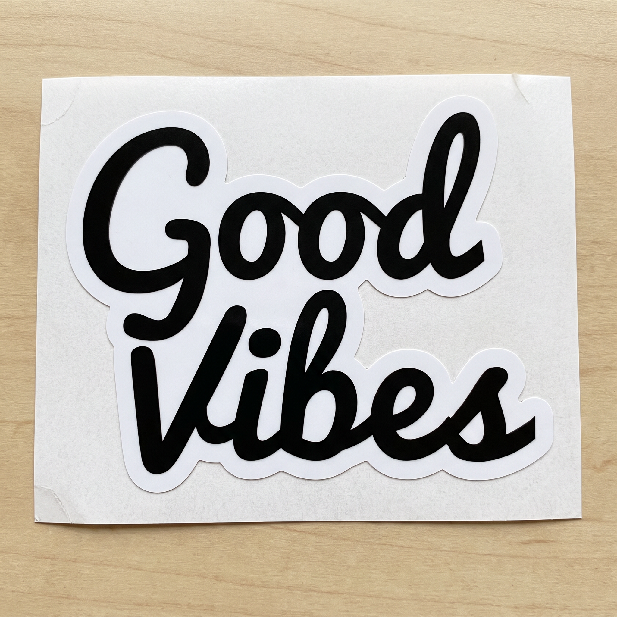 Cursive Banner Font for Sticker
