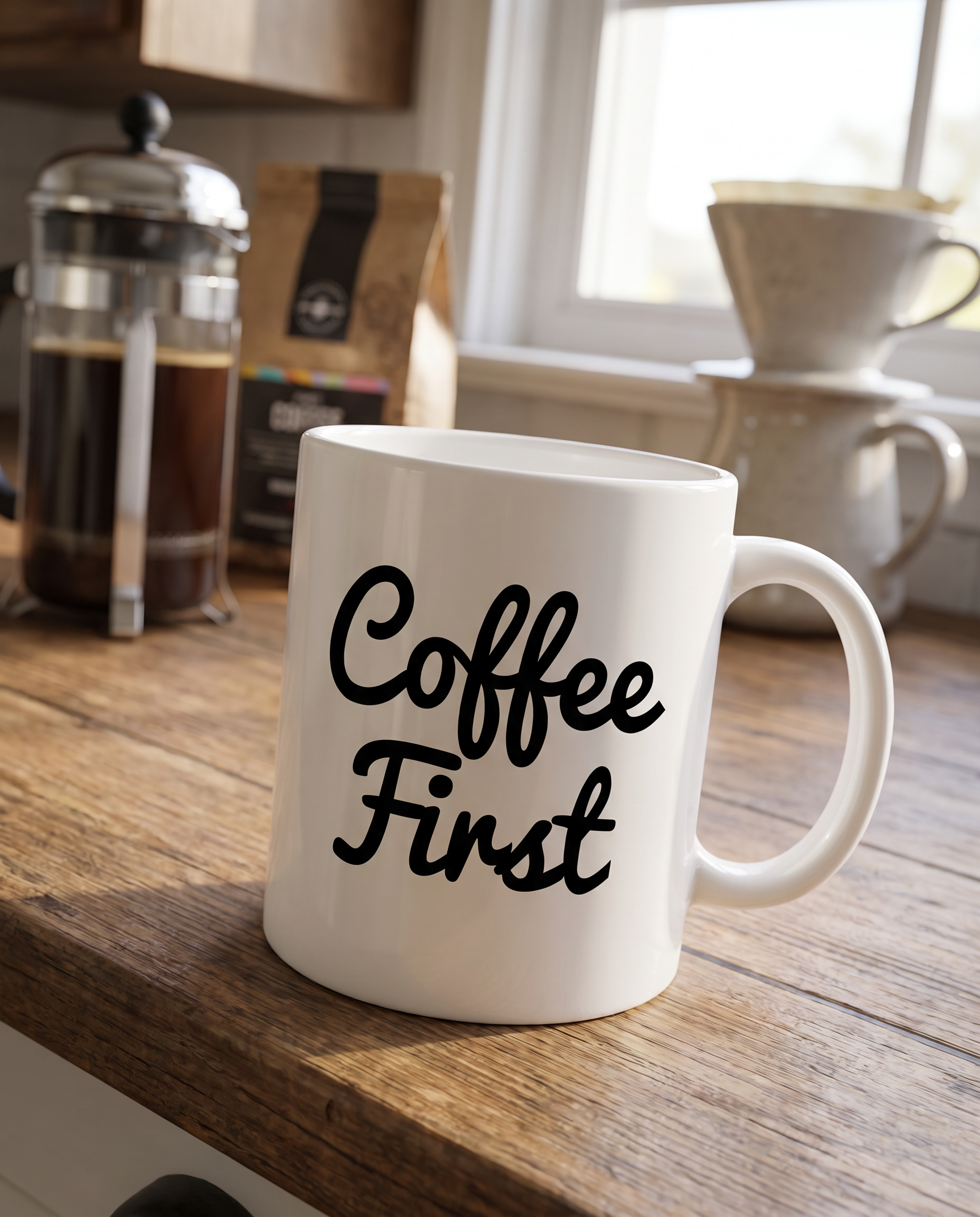 Cursive Banner Font for Mug