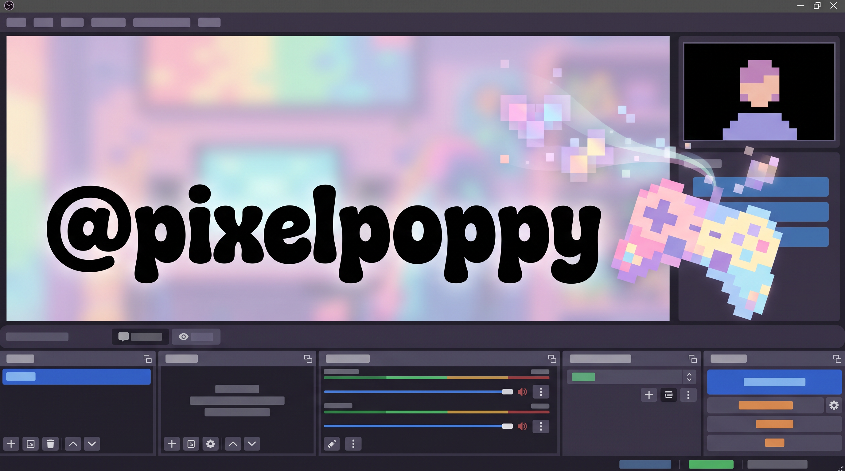 Bubble Text Font for Username