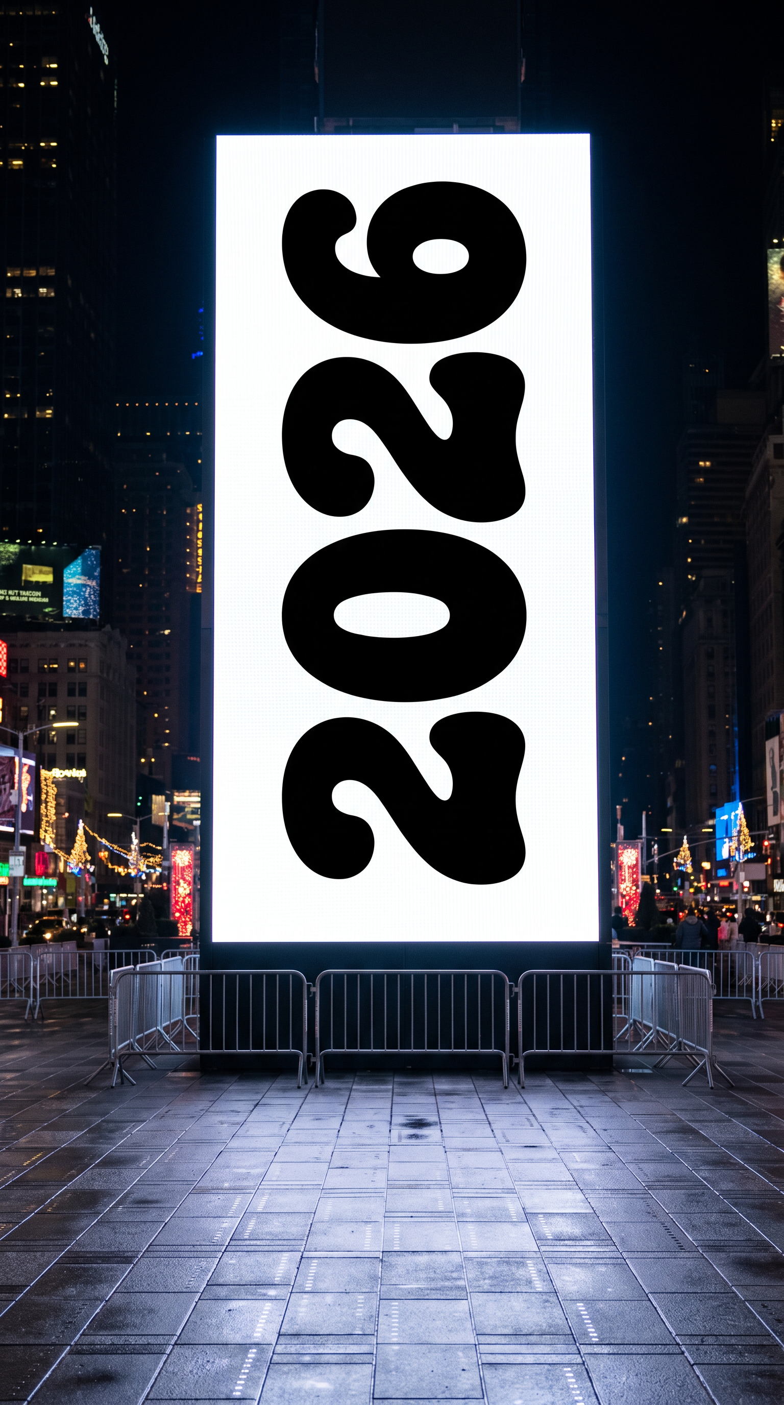 Bubble Text Font for Number