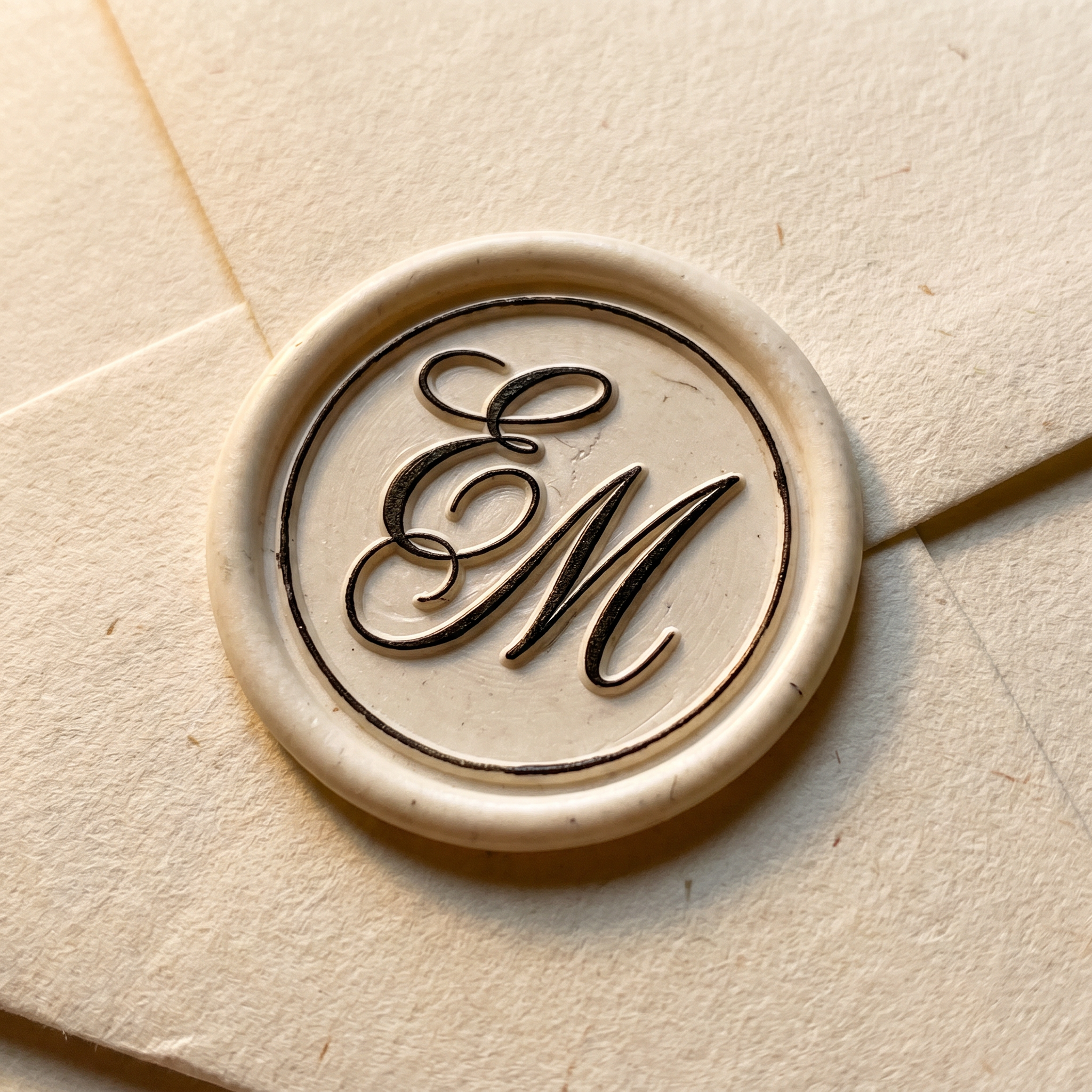 Calligraphy Font Letters for Monogram Seal