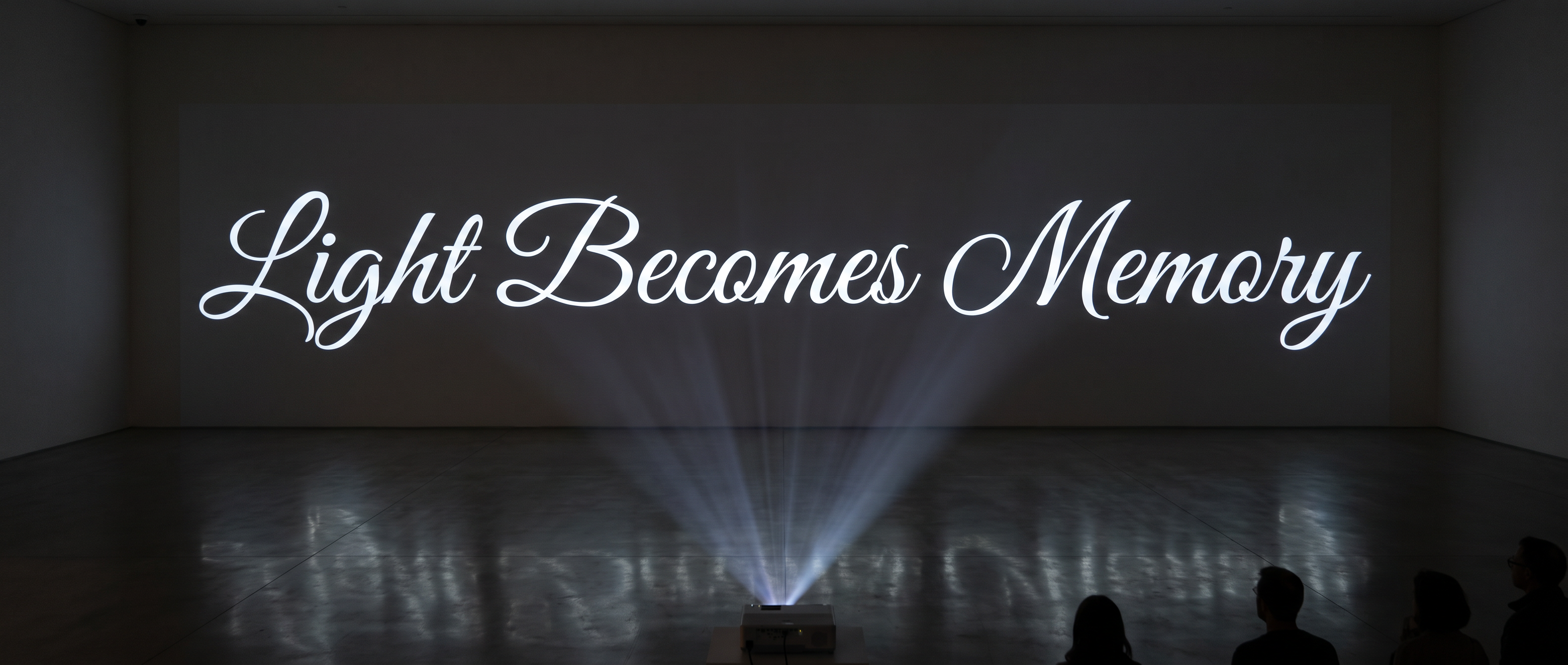 Calligraphy Font Letters for Projection Installation