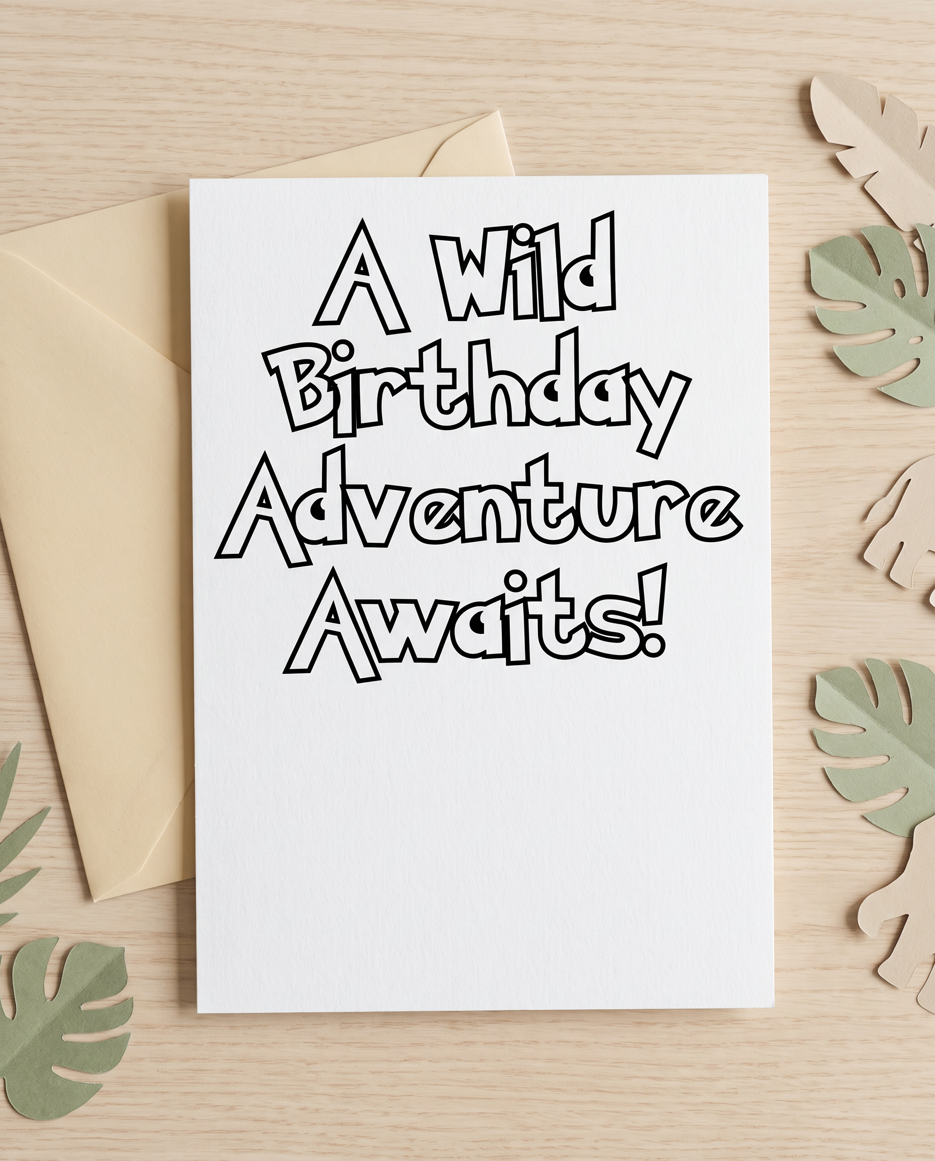 Pokemon Font Happy Birthday for Party Invitation