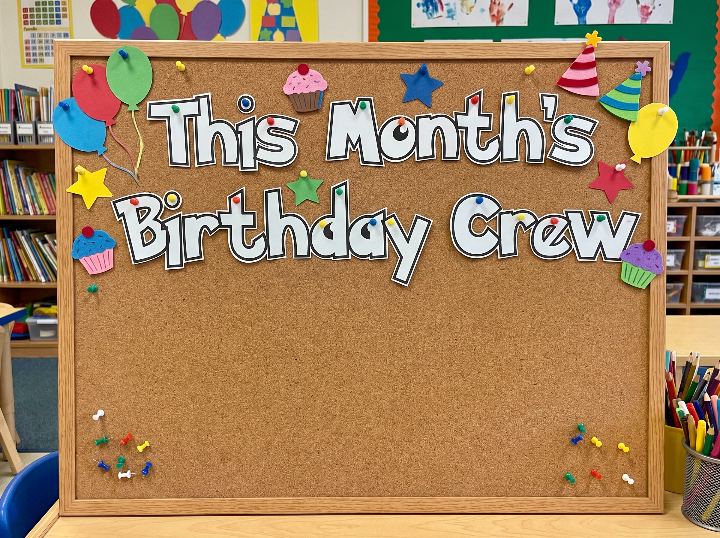 Pokemon Font Happy Birthday for Bulletin Board