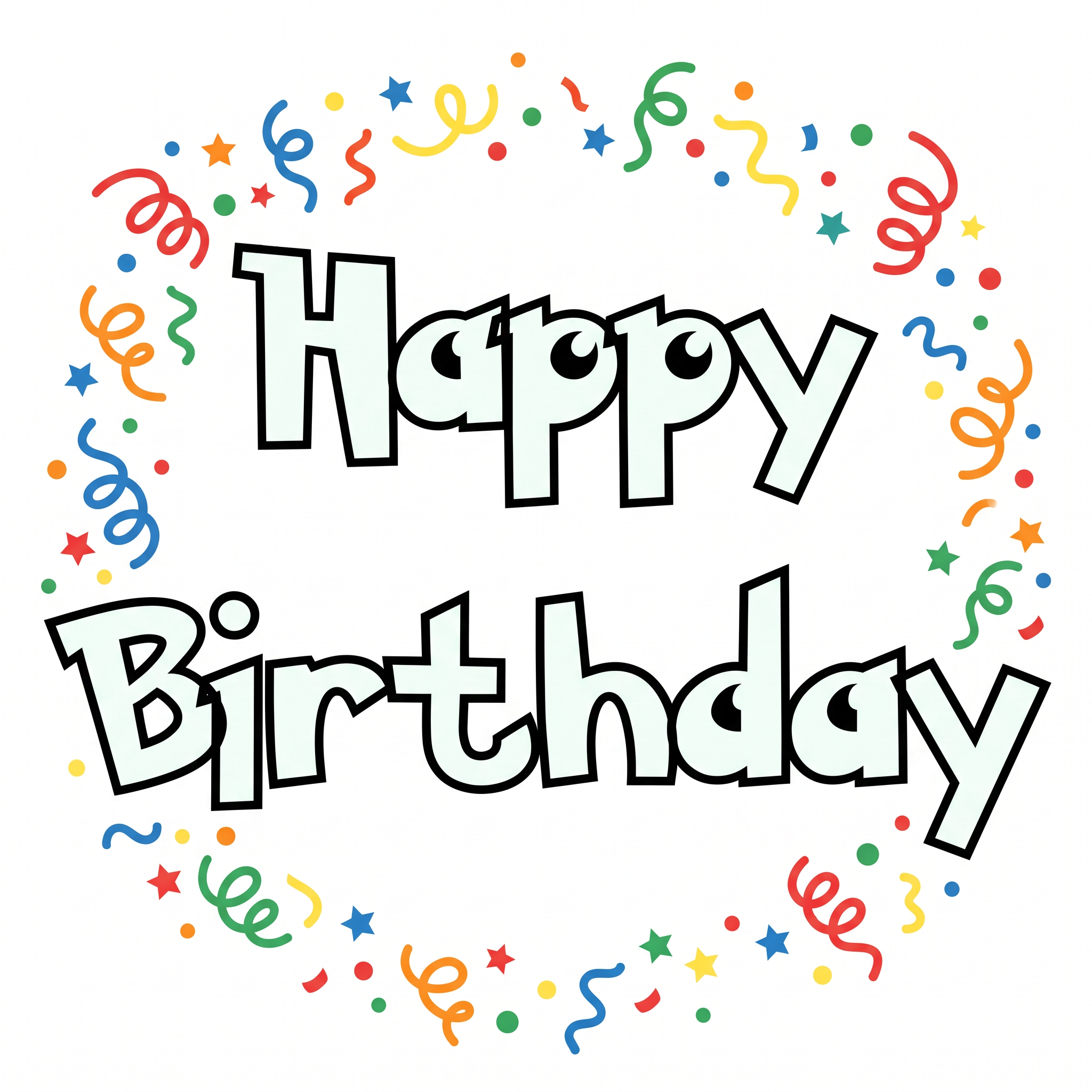 Pokemon Font Happy Birthday for Happy Birthday