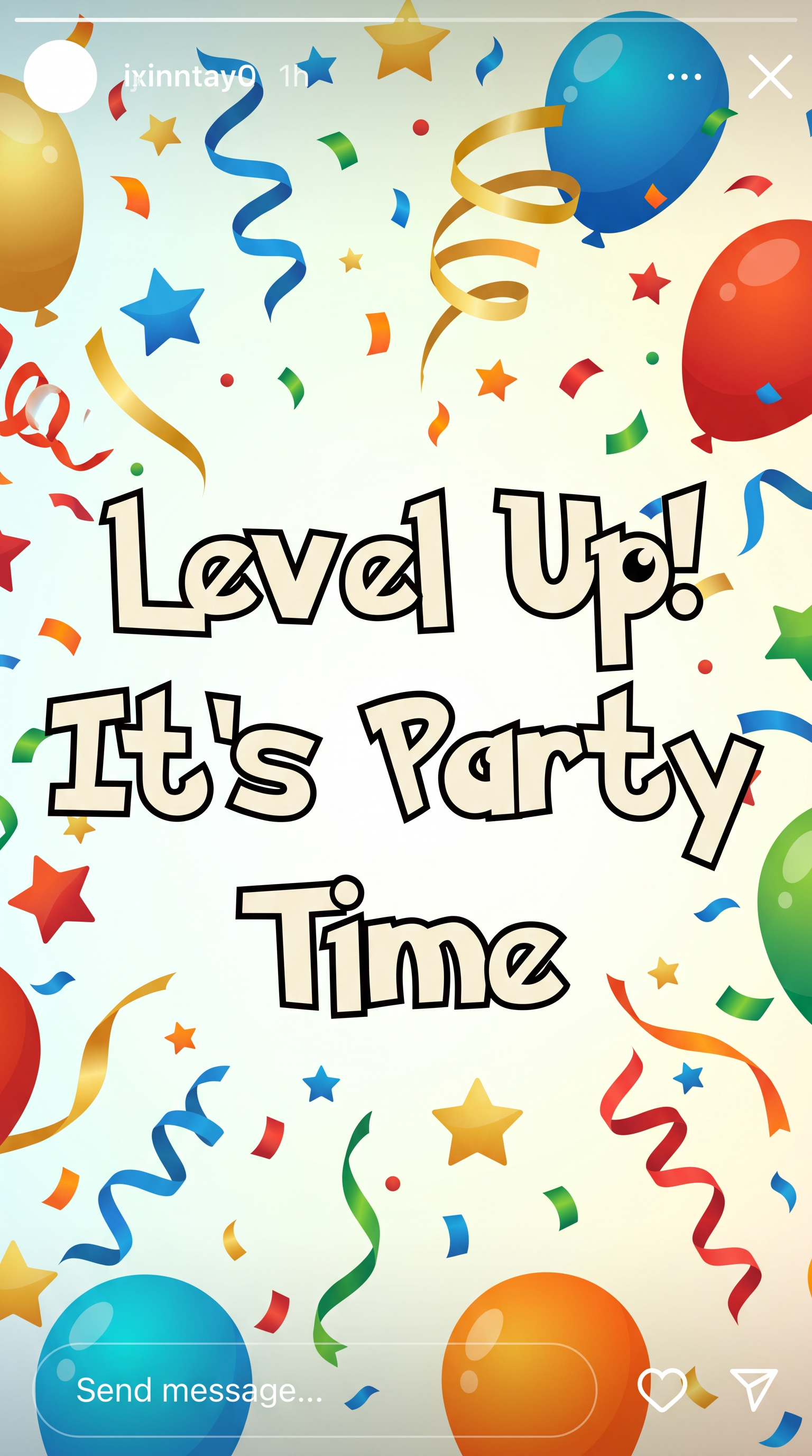 Pokemon Font Happy Birthday for Social Media Story