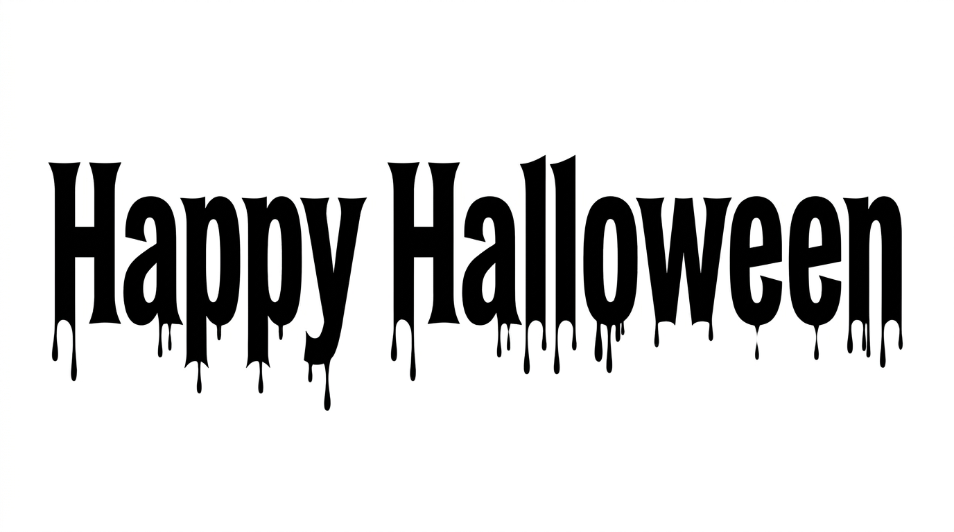 Hi In Font Free Happy Halloween Scary Font Generator Online | PNG & SVG, 2K/4K