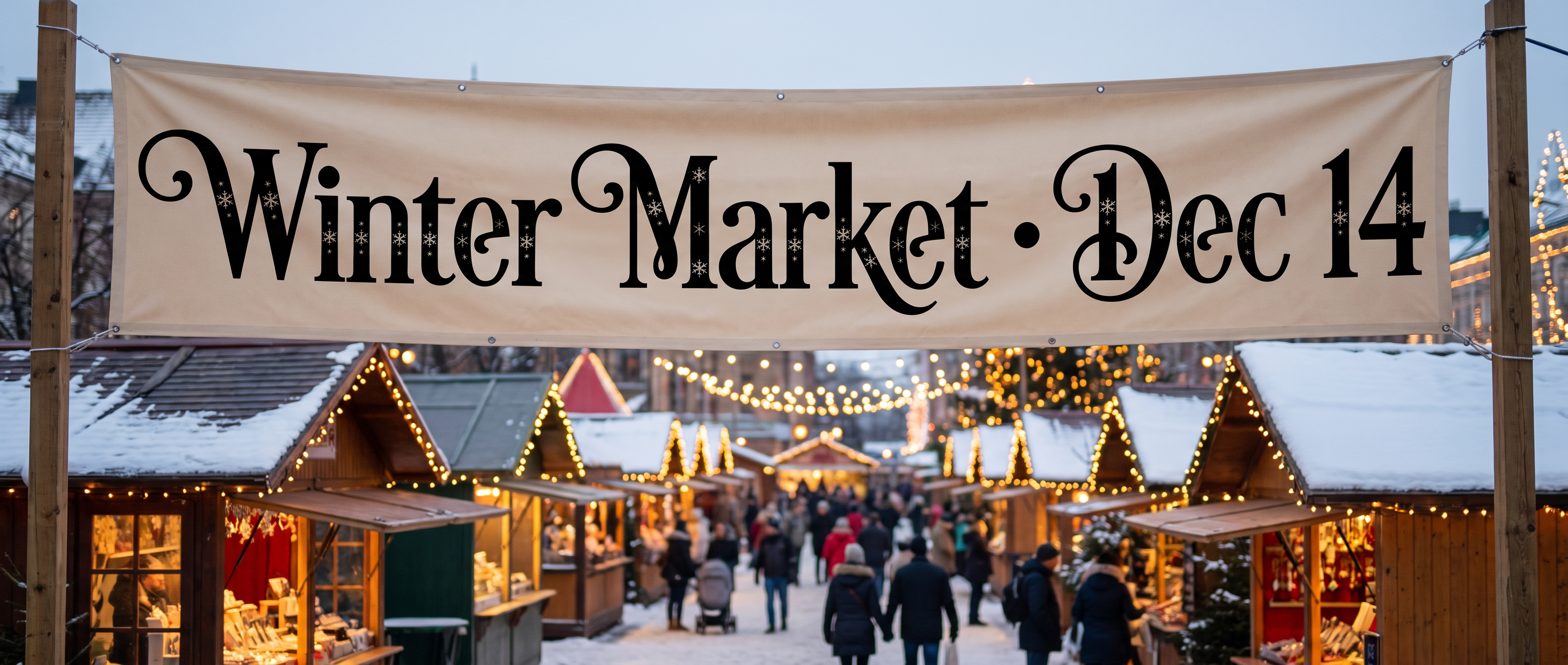 Christmas Font for Banners