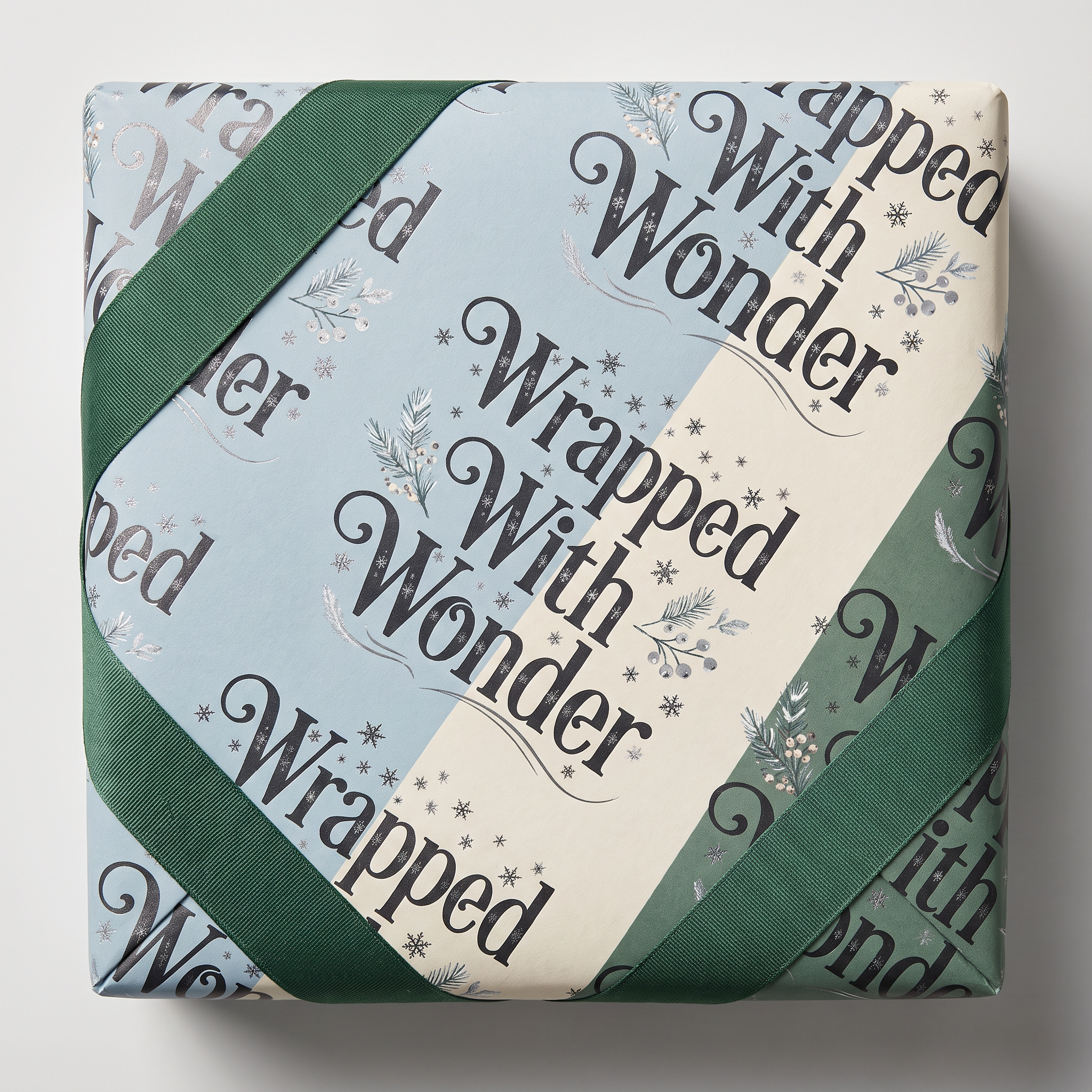 Christmas Font for Gift Wrap
