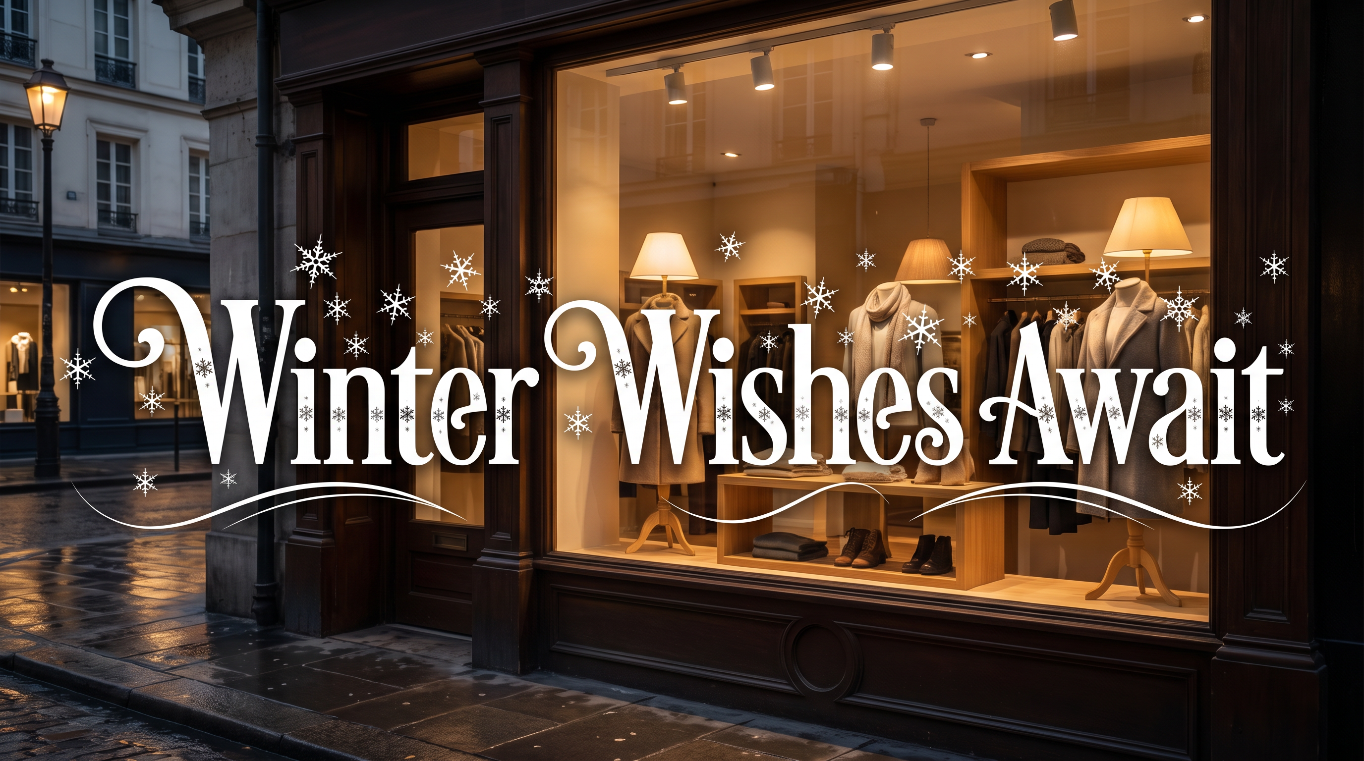 Christmas Font for Storefront Window