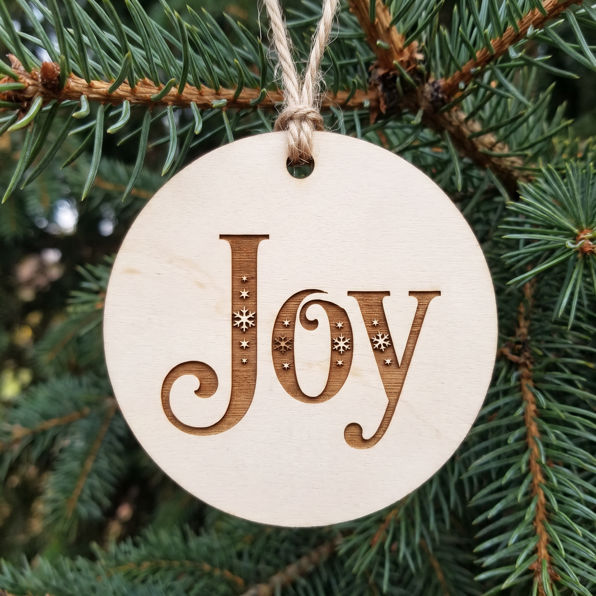 Christmas Font for Tree Ornament