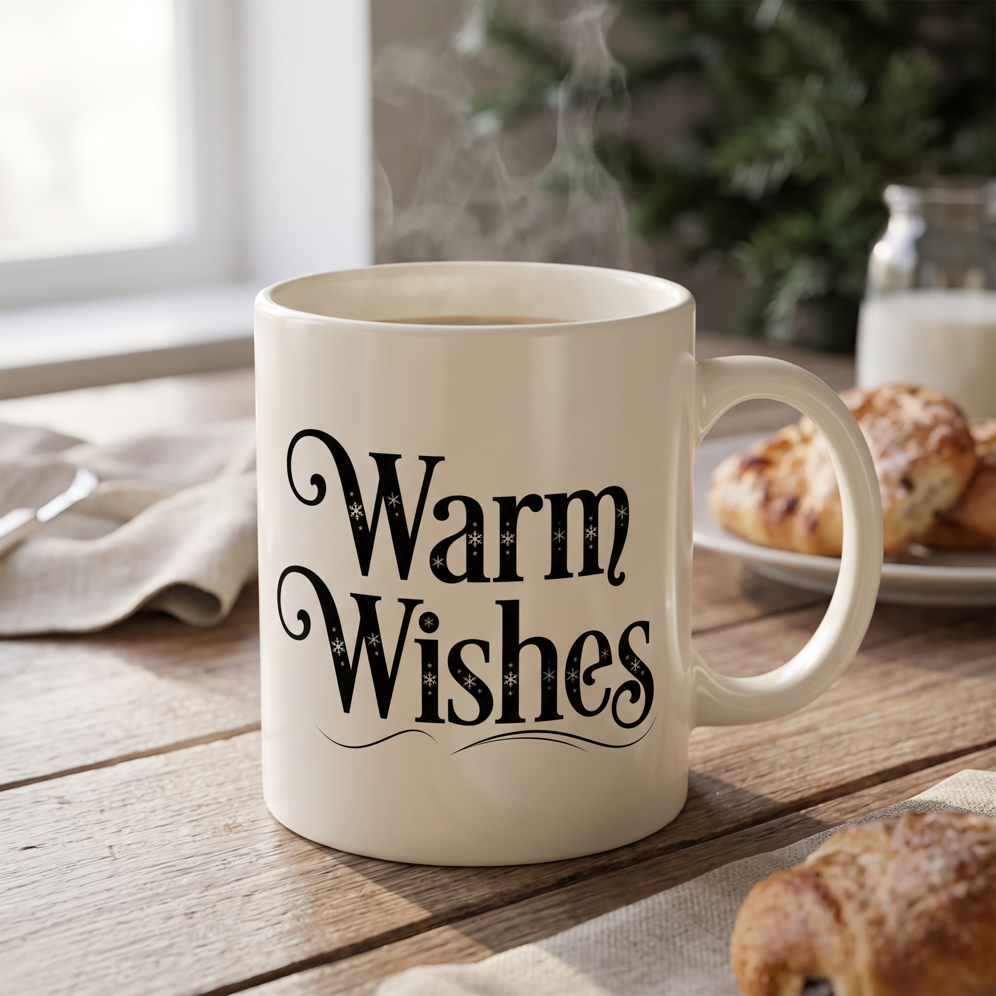 Christmas Font for Mug Print