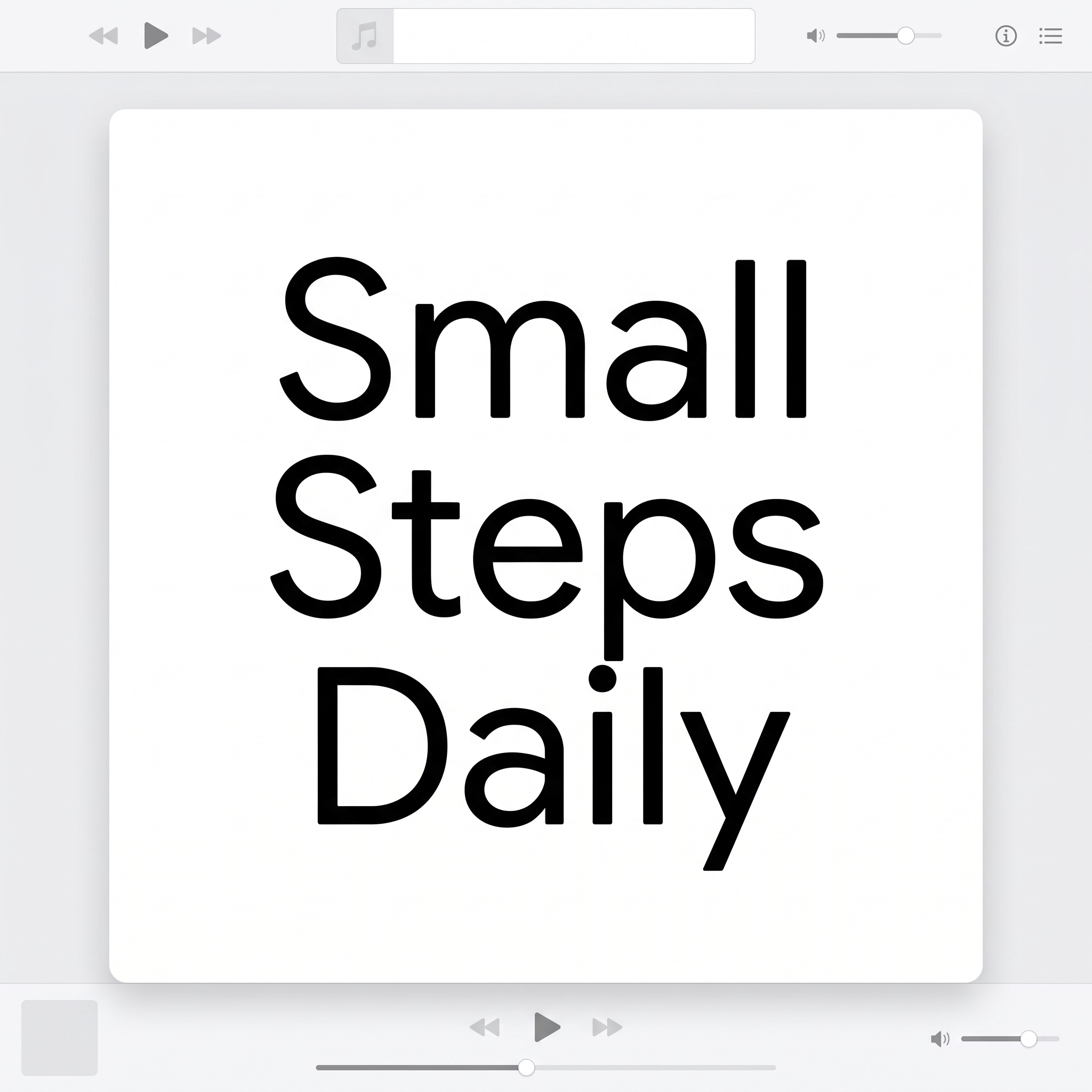 Calibri Font for Podcast Cover