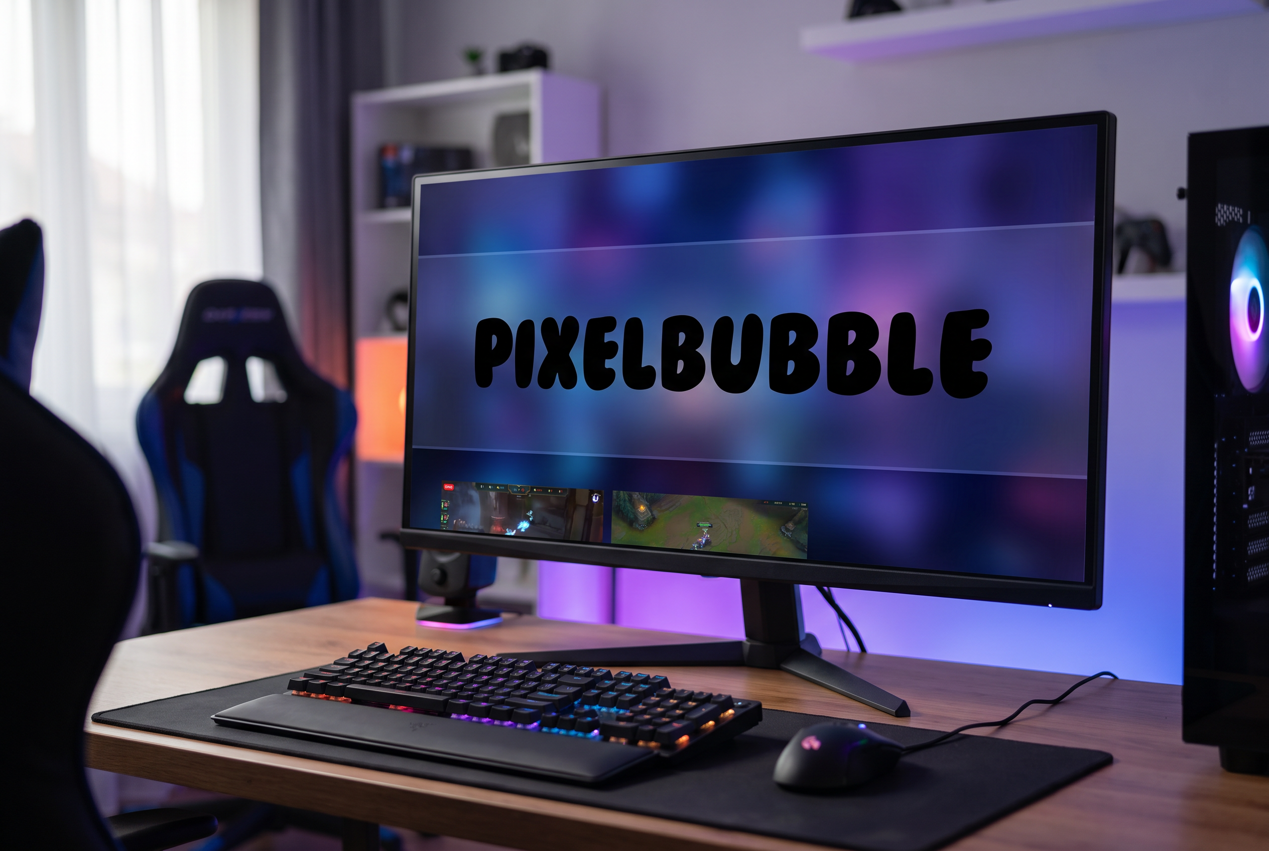 Bubble Font Alphabet for Username
