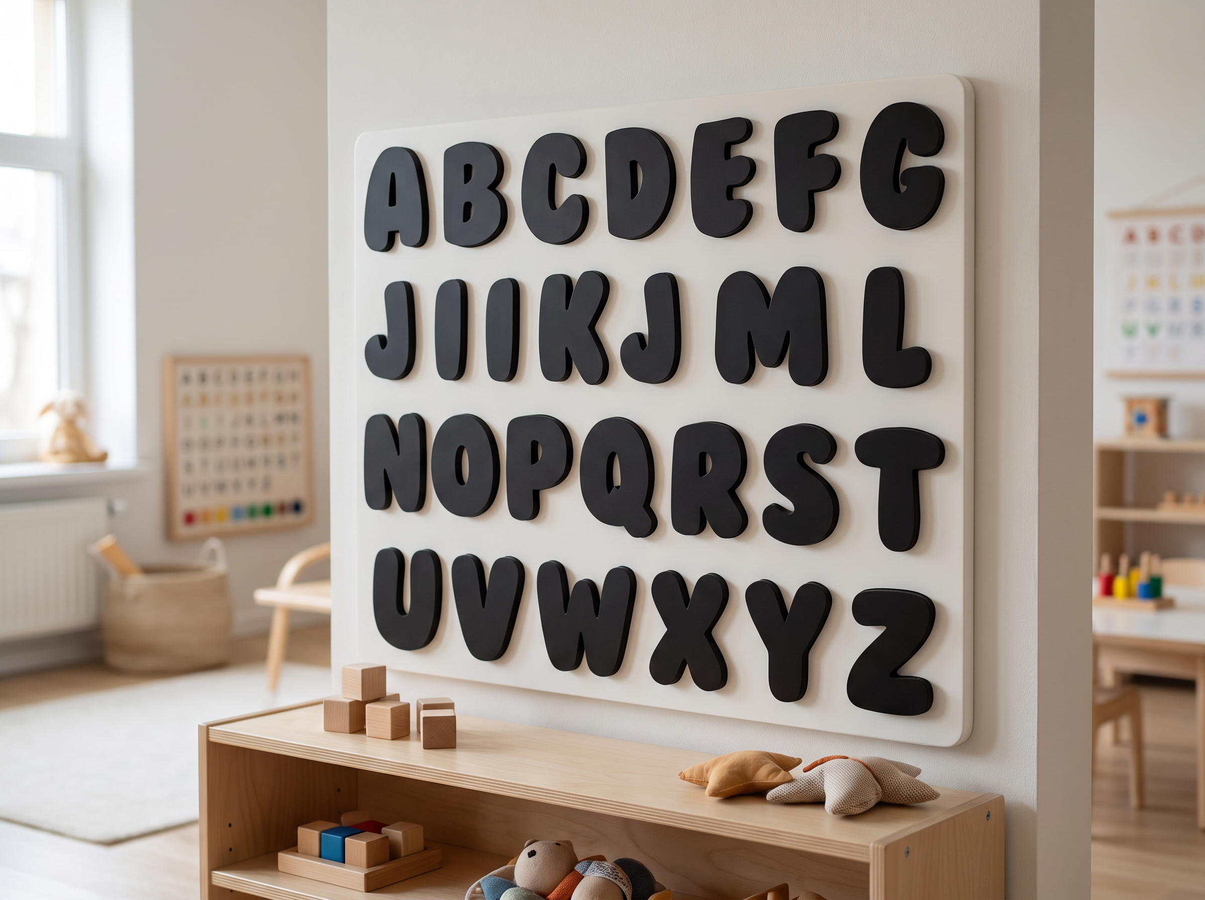Bubble Font Alphabet for Alphabet