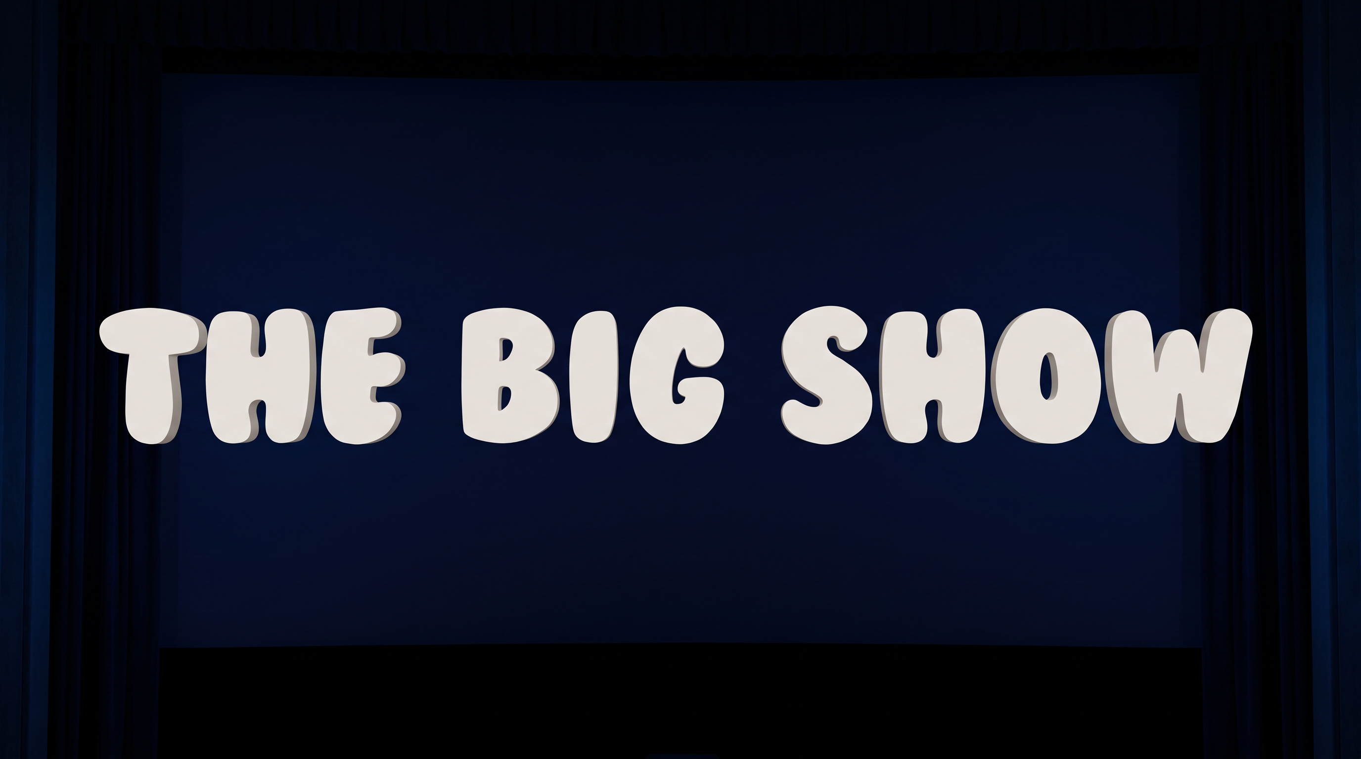 Bubble Font Alphabet for Title