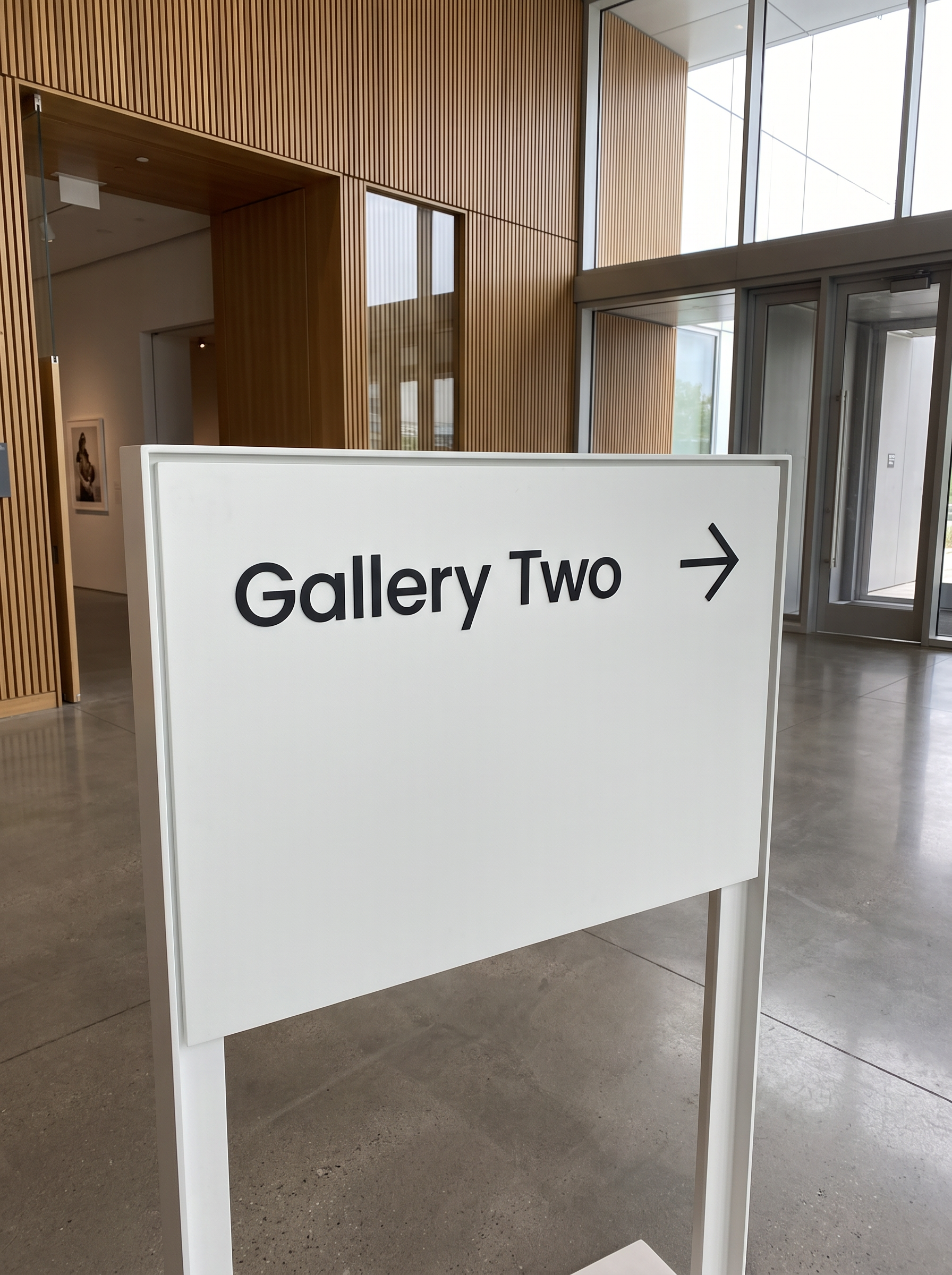 Poppins Semi Bold Font for Wayfinding Signage
