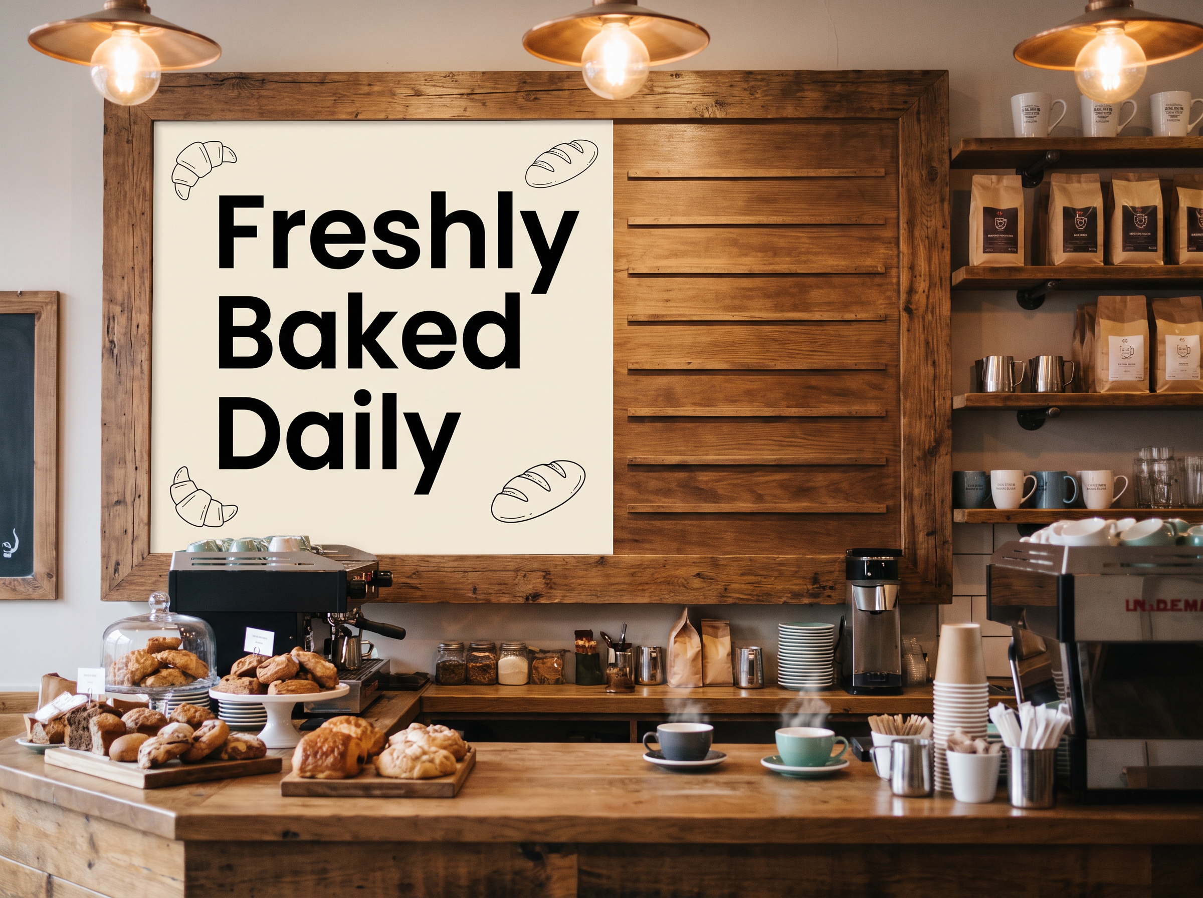 Poppins Semi Bold Font for Menu Board