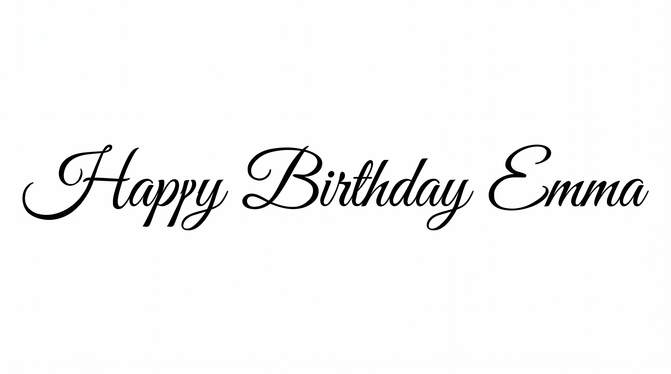 Happy Birthday Calligraphy Font Generator