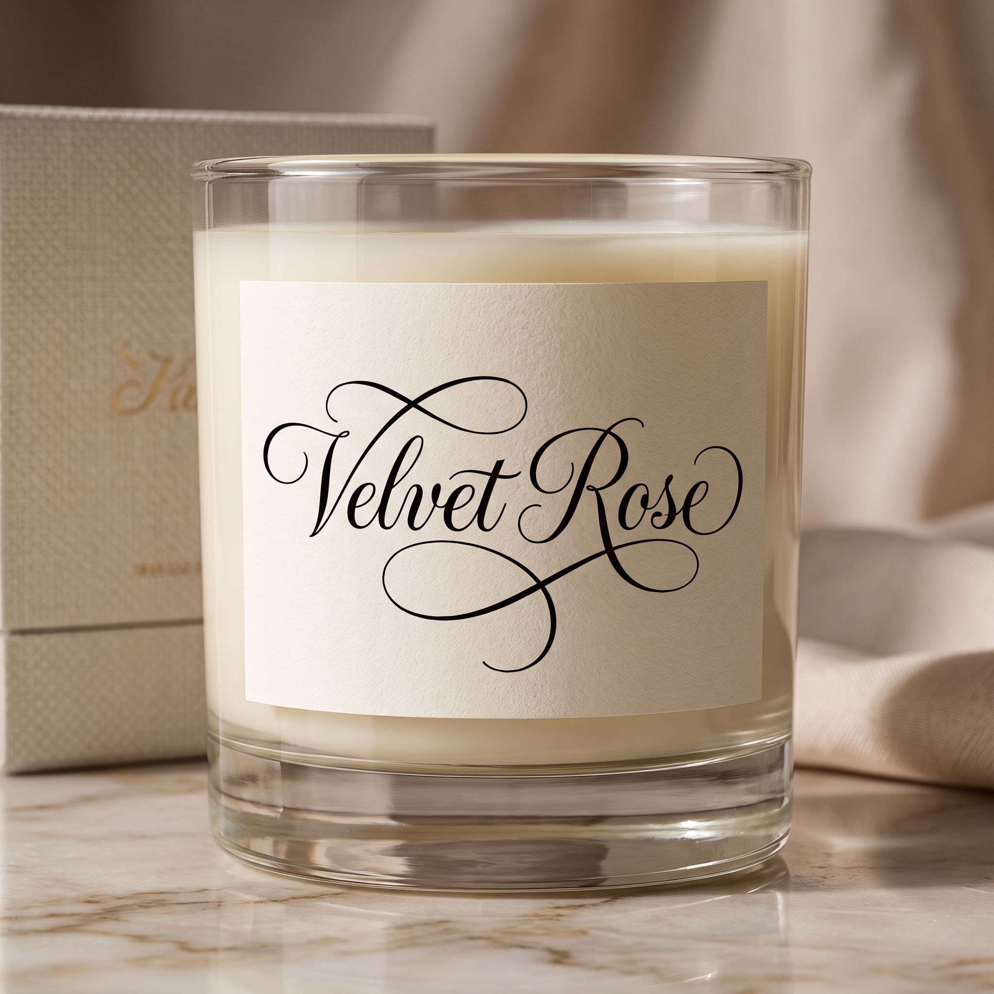 Fancy Cursive Font for Product Label