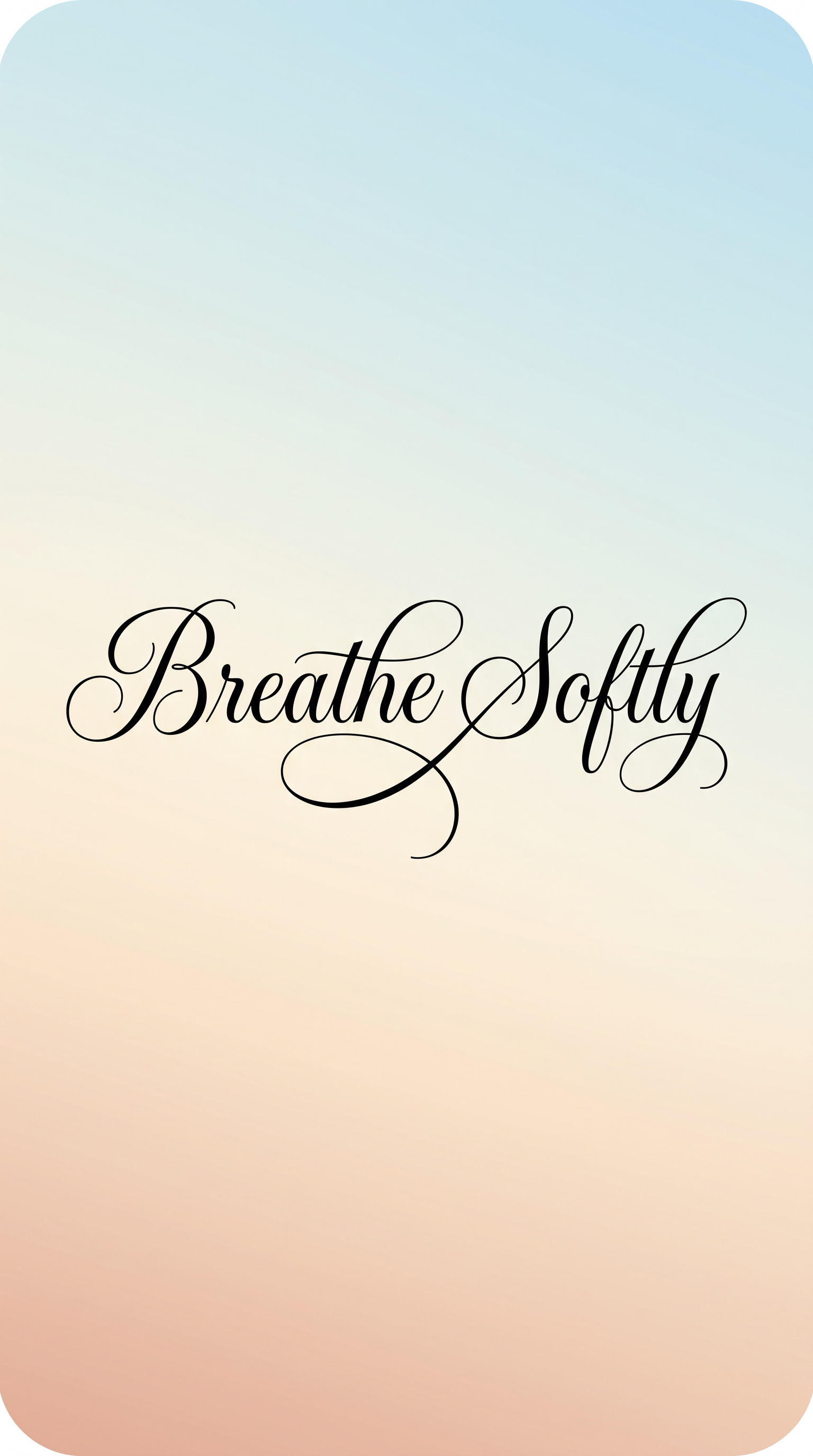 Fancy Cursive Font for Wallpaper